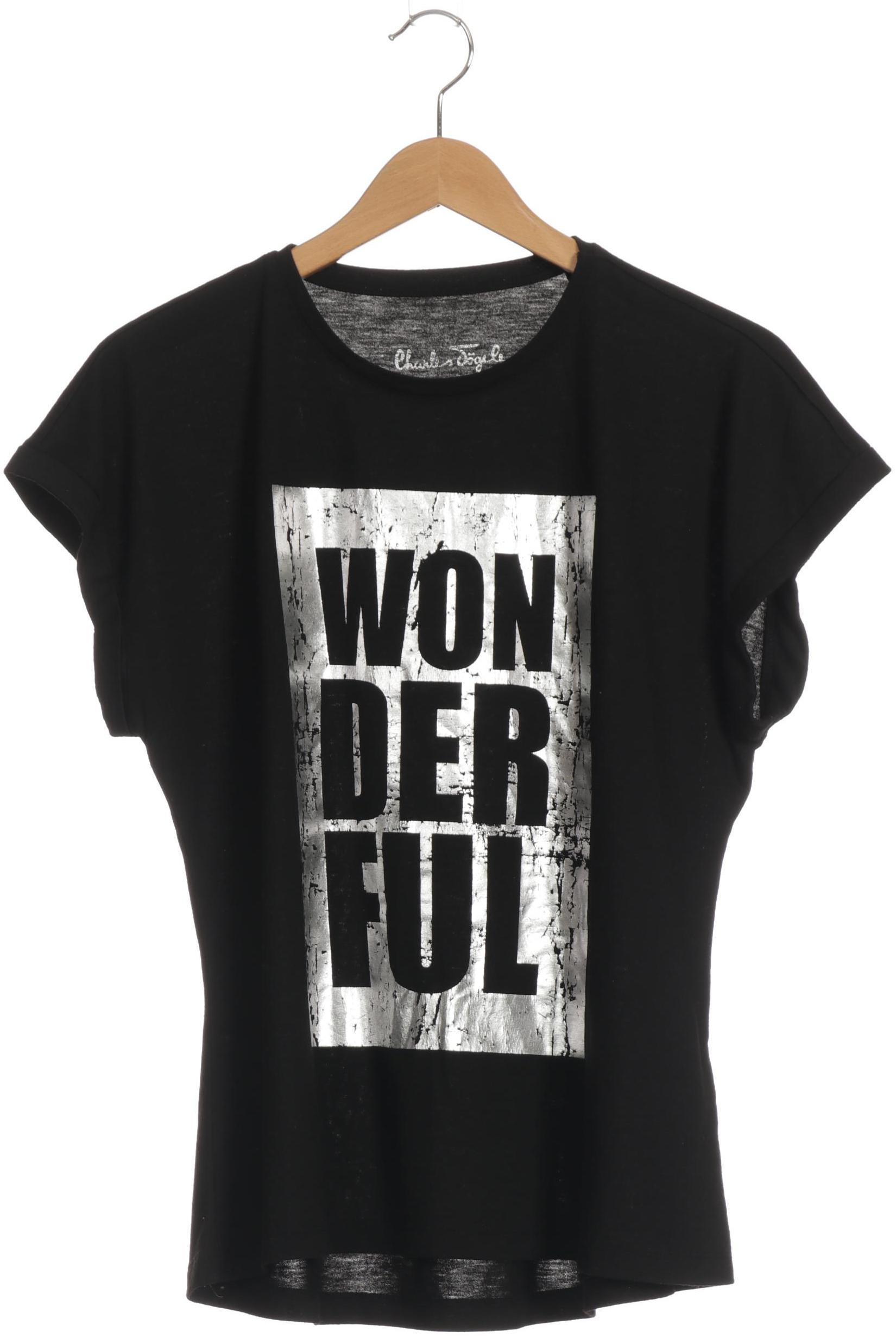 

Charles Vögele Damen T-Shirt, schwarz, Gr.