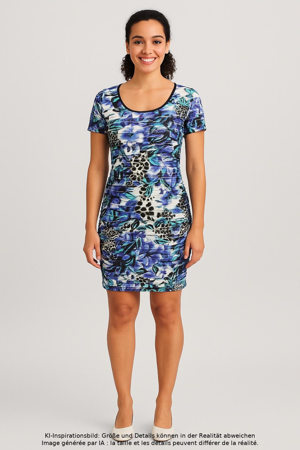 

Charles Vögele Damen Kleid, mehrfarbig, Gr. 38