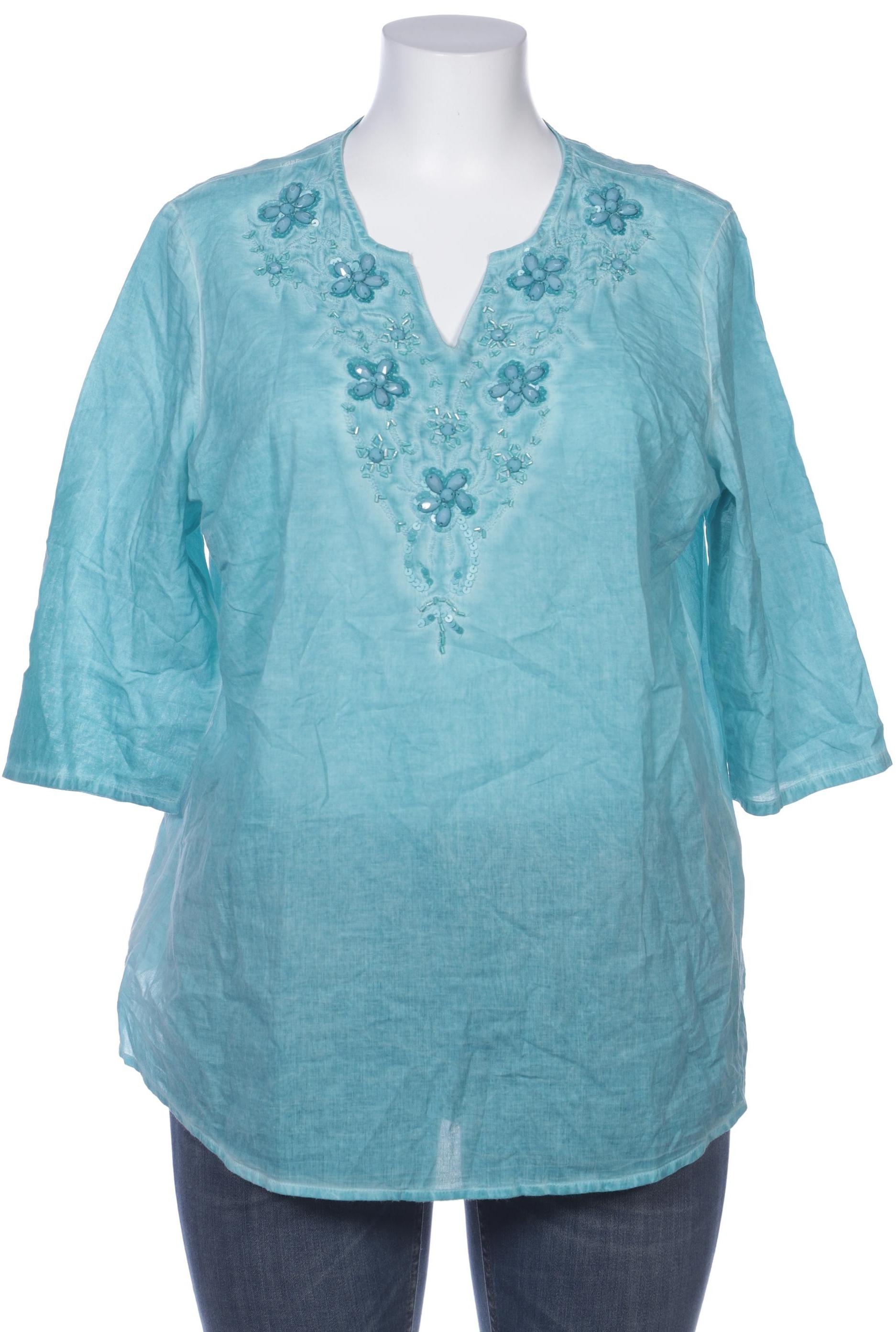 

Charles Vögele Damen Bluse, türkis, Gr. 44