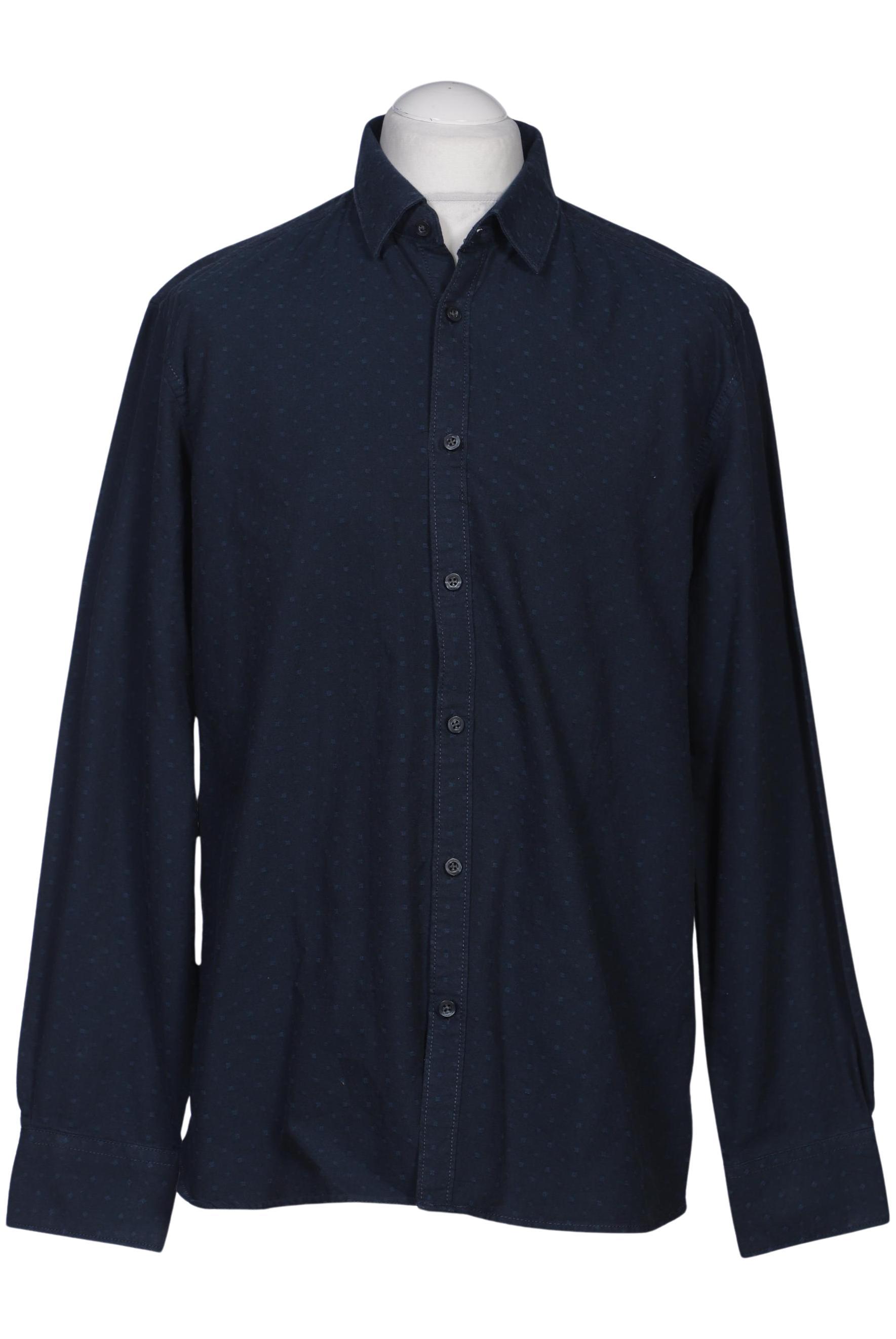 

Charles Vögele Herren Hemd, marineblau, Gr. 52