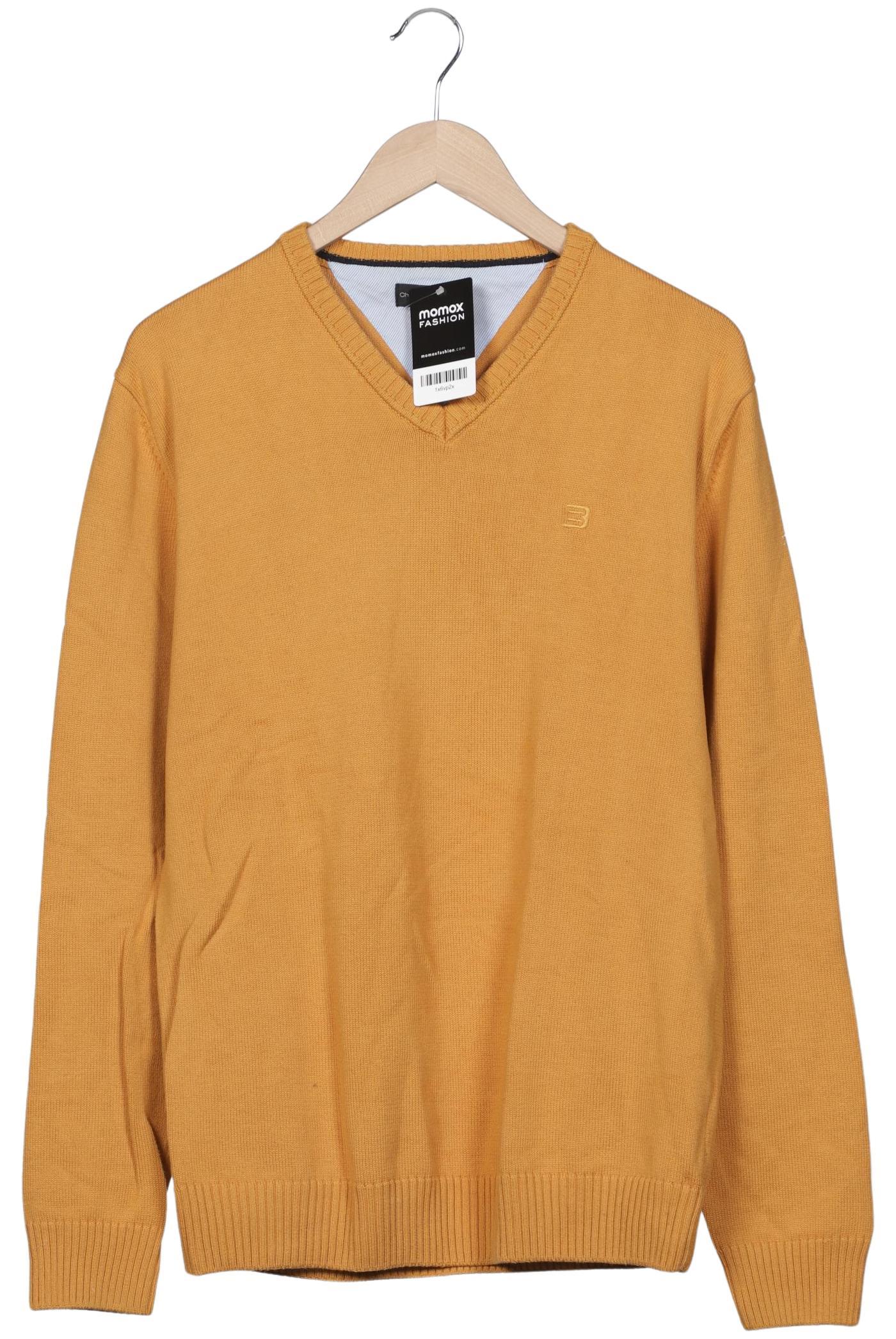 

Charles Vögele Herren Pullover, gelb, Gr. 48