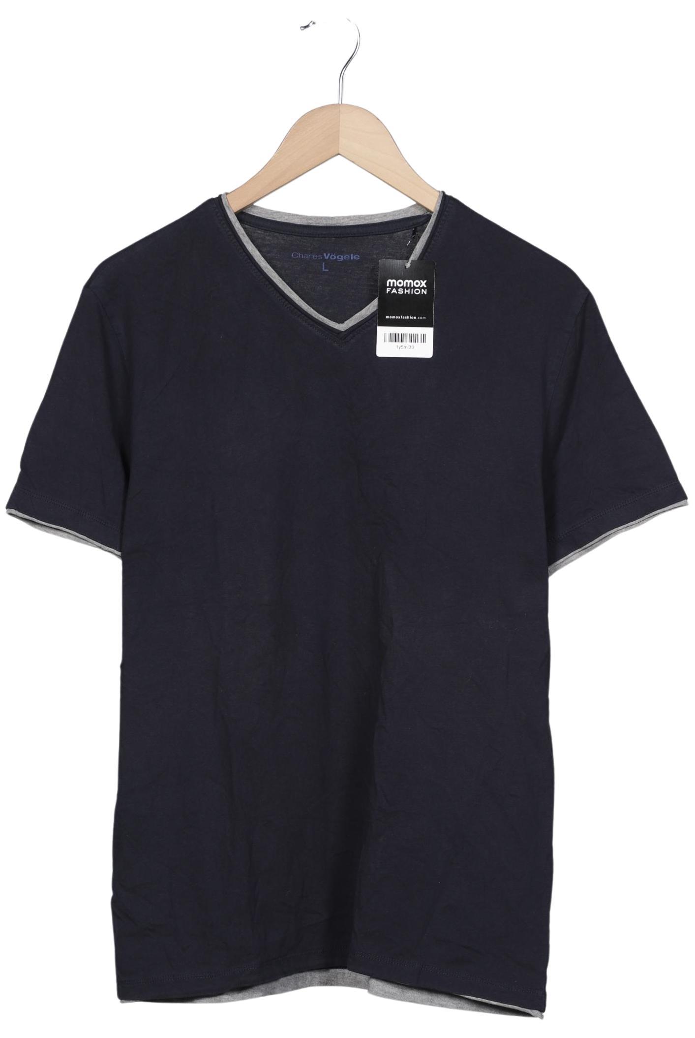 

Charles Vögele Herren T-Shirt, marineblau, Gr. 52