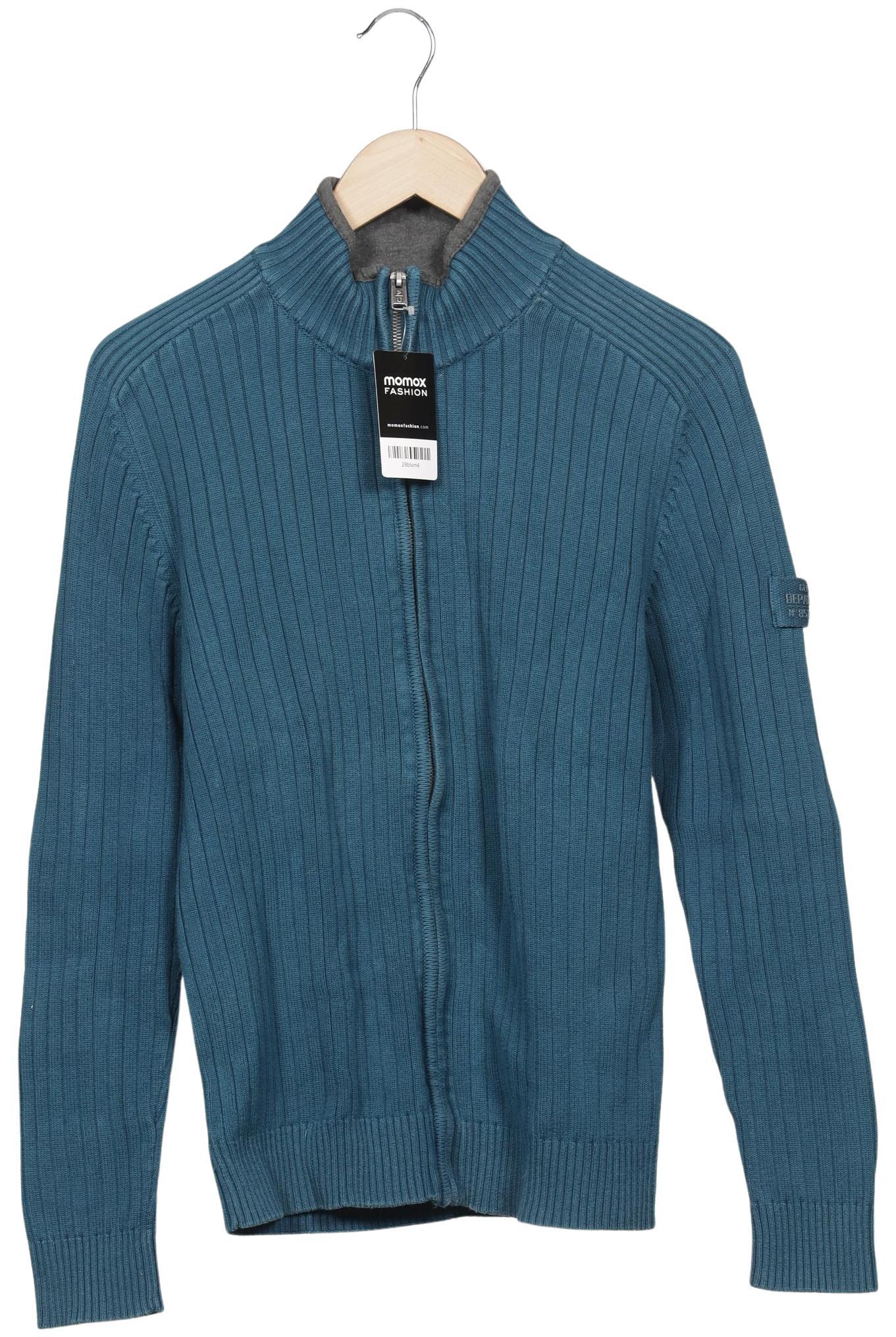 

Charles Vögele Herren Strickjacke, blau, Gr. 48
