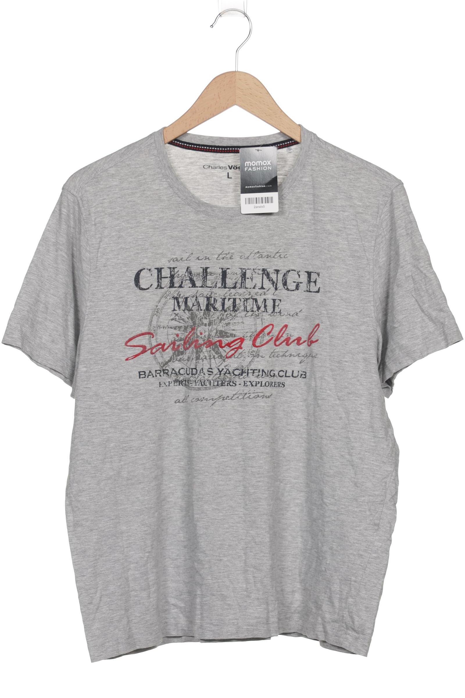 

Charles Vögele Damen T-Shirt, grau, Gr. 42