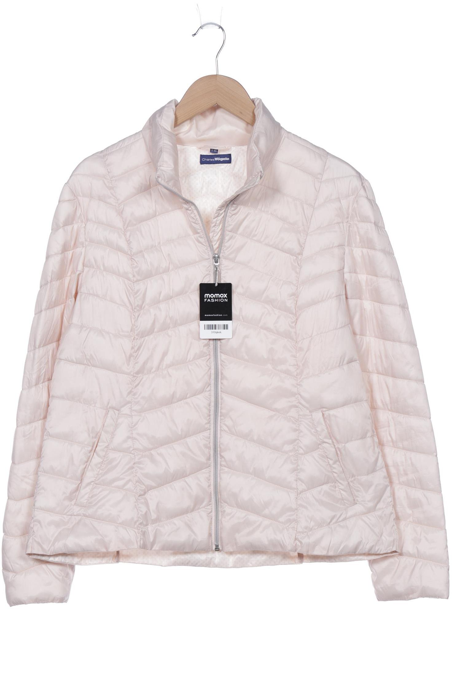 

Charles Vögele Damen Jacke, cremeweiß, Gr. 46