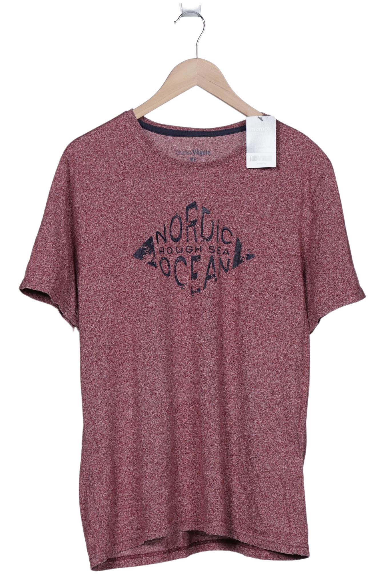 

Charles Vögele Herren T-Shirt, rot, Gr. 54