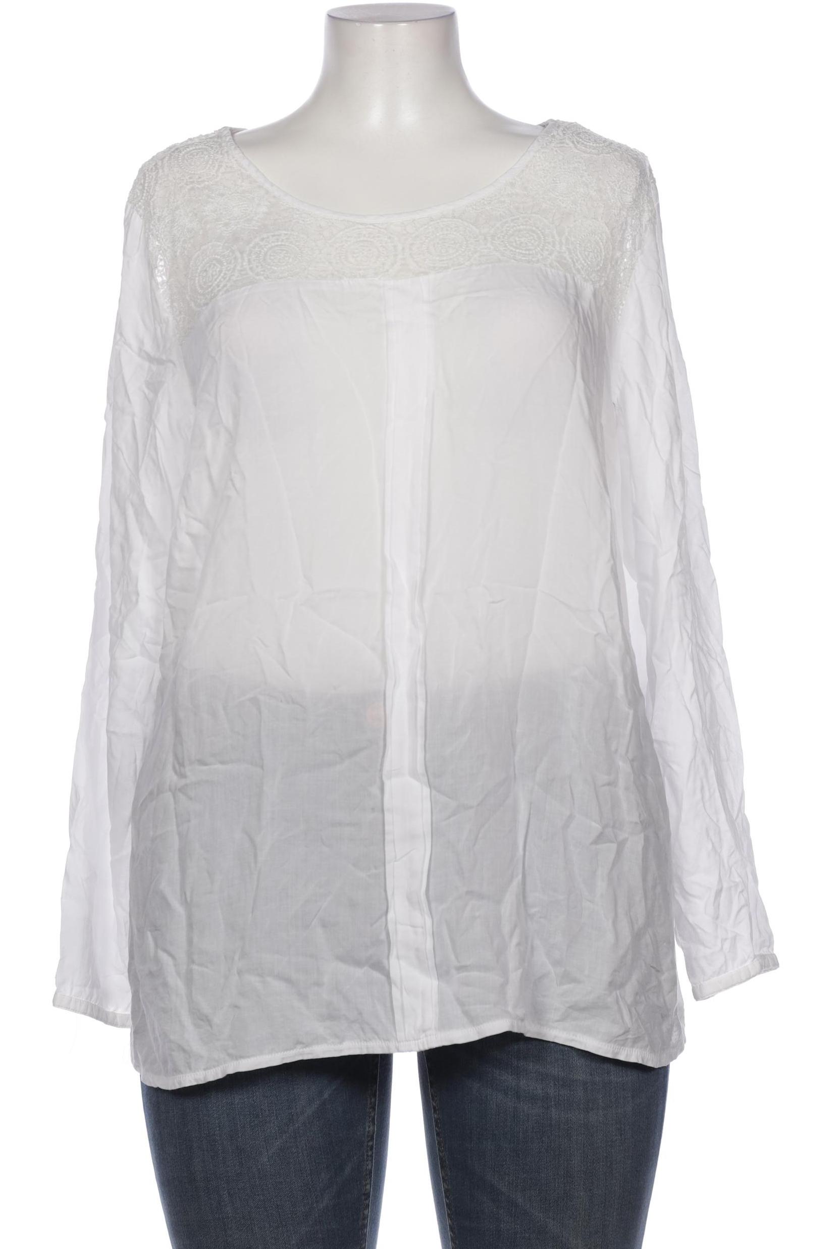 

Charles Vögele Damen Bluse, weiß, Gr. 48