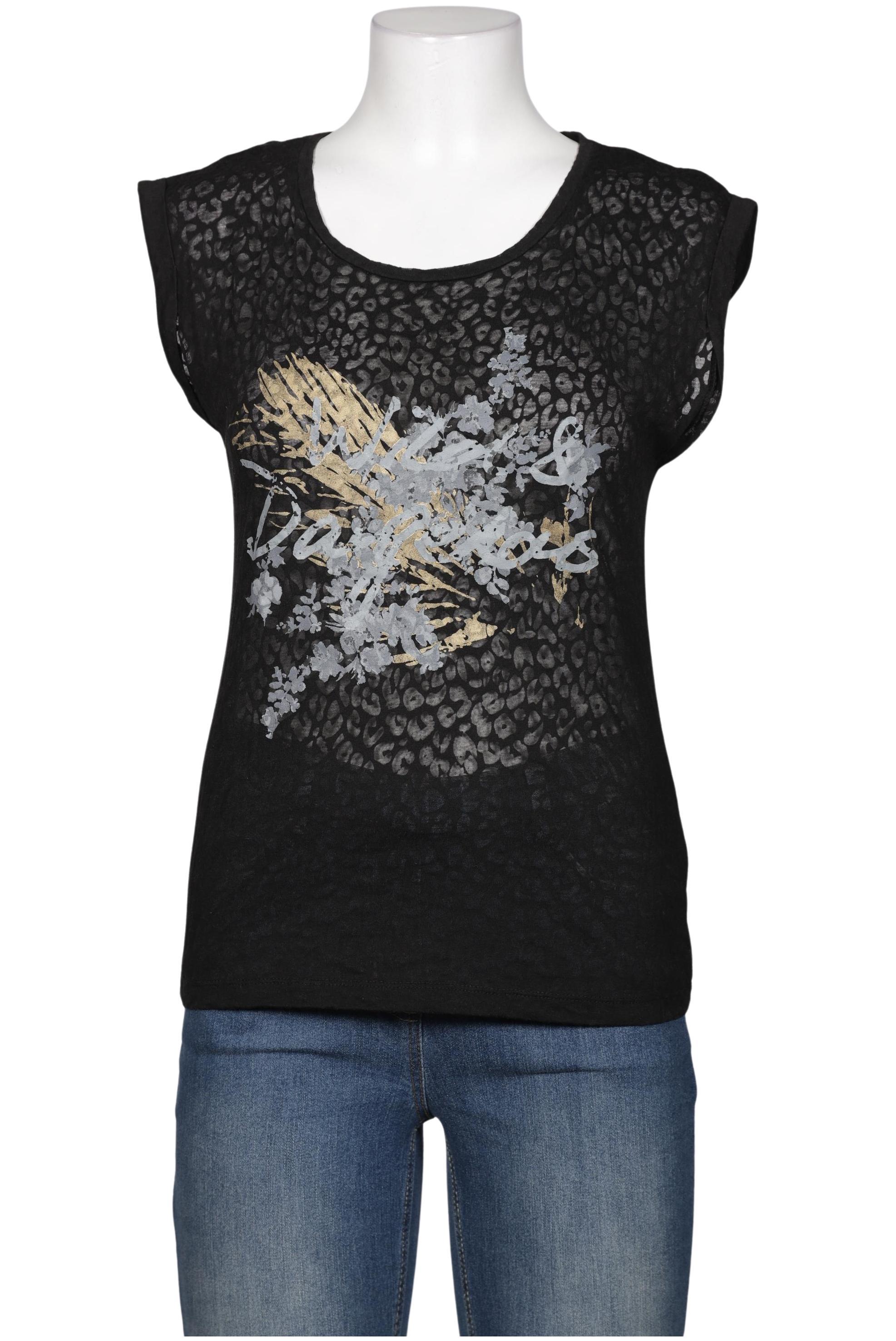 

Charles Vögele Damen T-Shirt, schwarz, Gr. 36