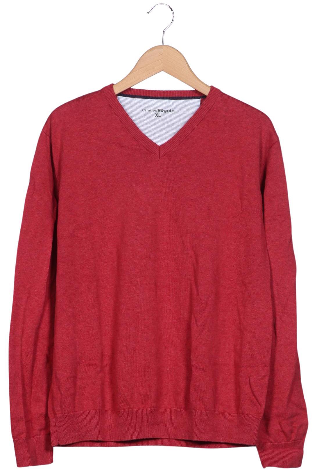 

Charles Vögele Herren Pullover, rot, Gr. 54