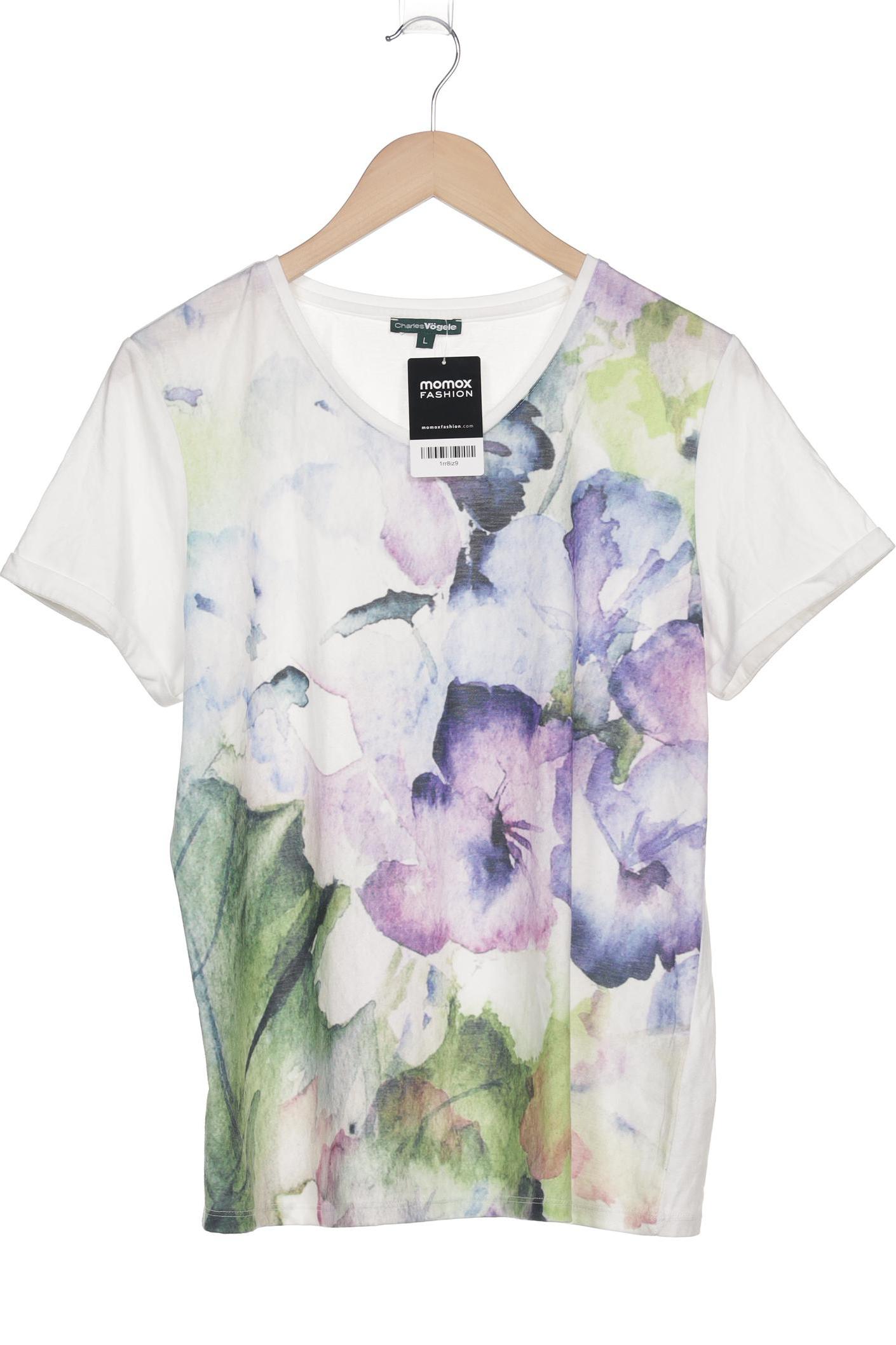 

Charles Vögele Damen T-Shirt, weiß, Gr. 42