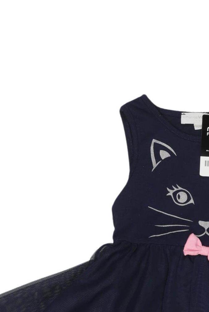 Thumbnail - Charles Vögele Mädchen Kleid, marineblau, Gr. 104