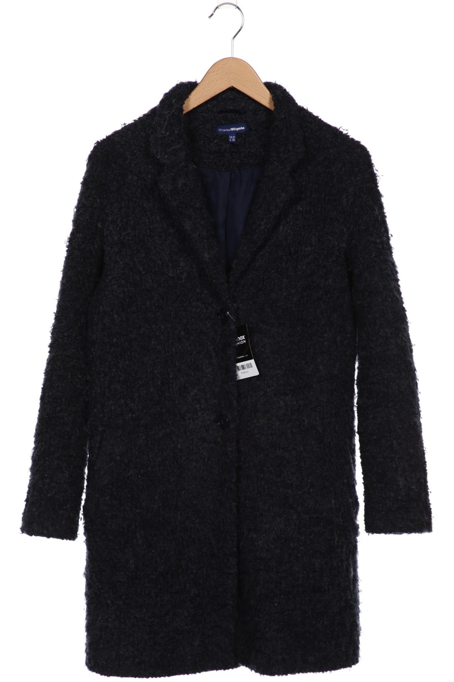 

Charles Vögele Damen Mantel, marineblau, Gr. 38