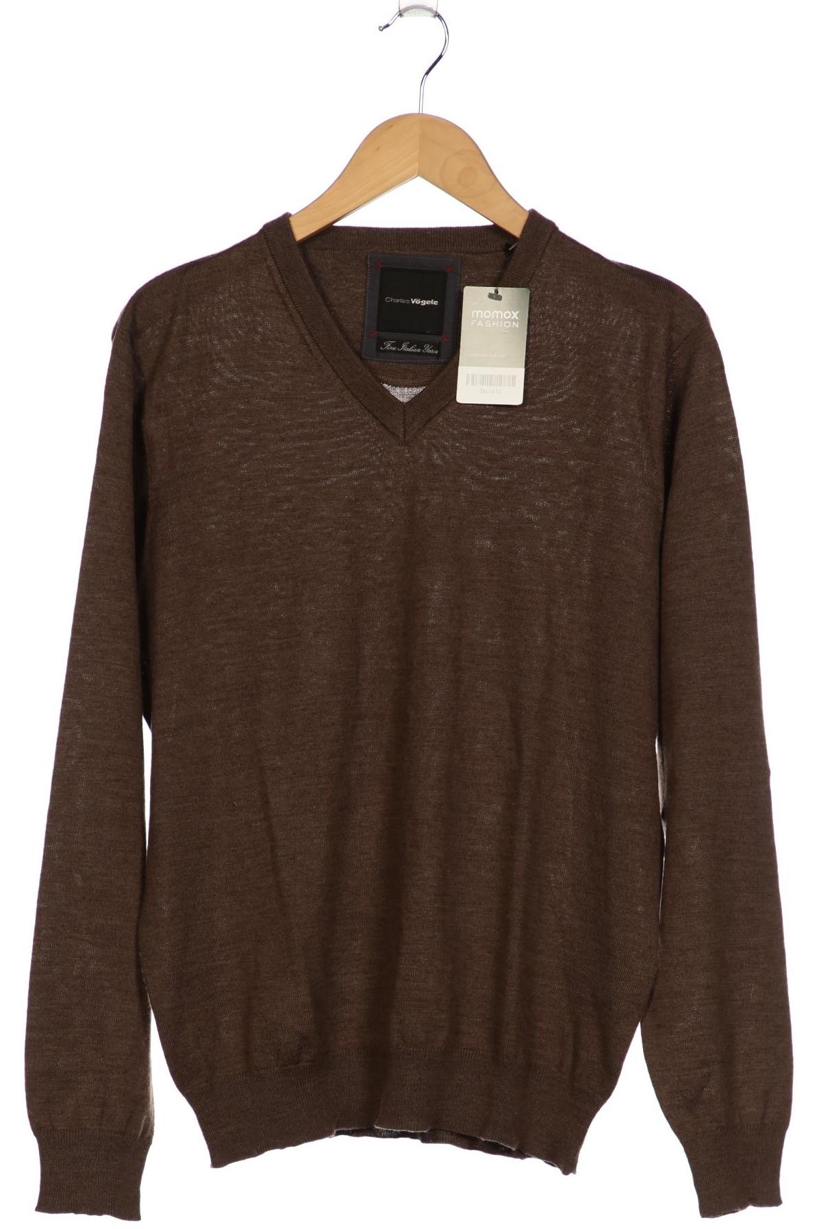 

Charles Vögele Herren Pullover, braun, Gr. 48