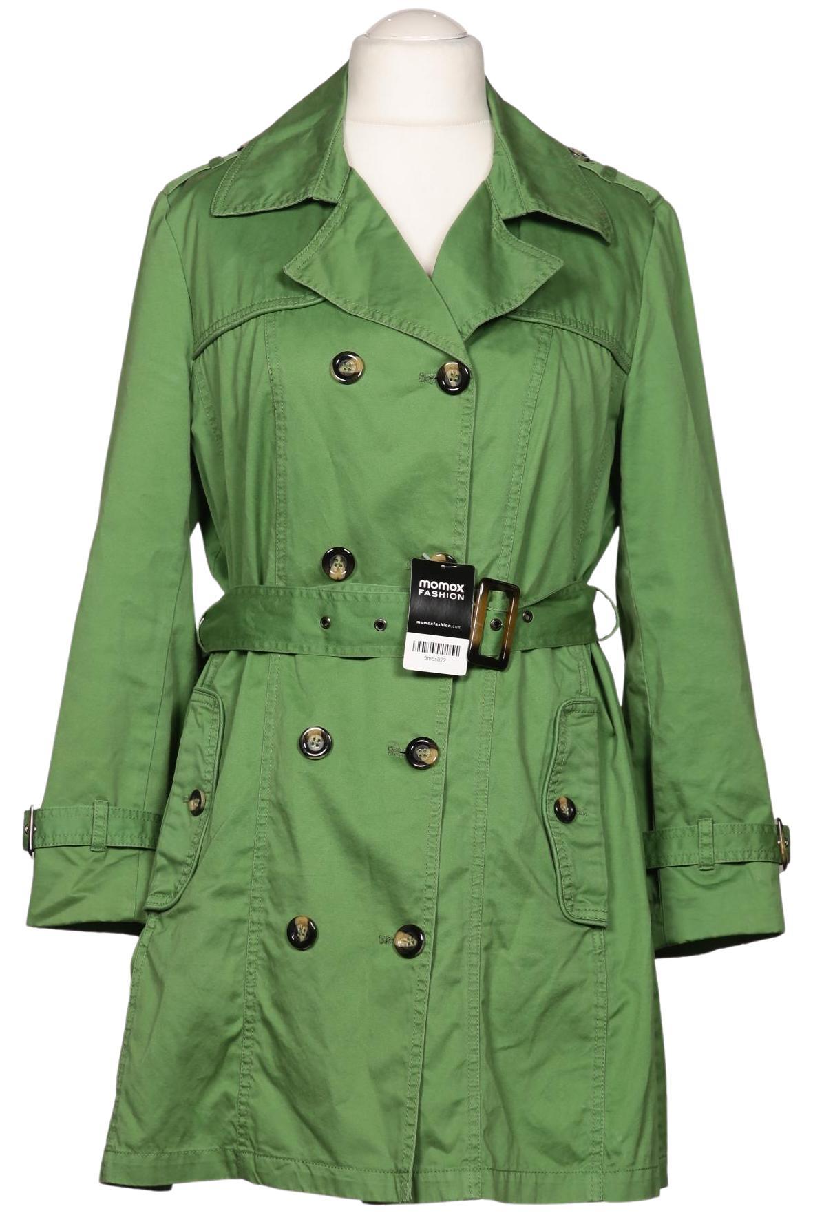 

Charles Vögele Damen Mantel, grün, Gr. 42