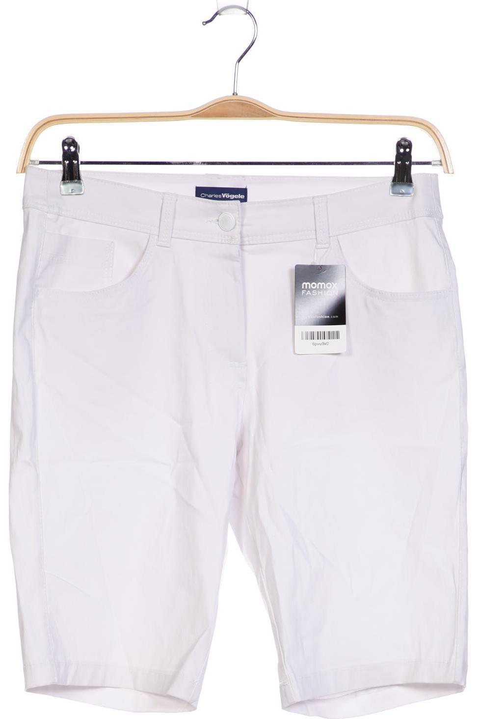 

Charles Vögele Damen Shorts, weiß, Gr. 38