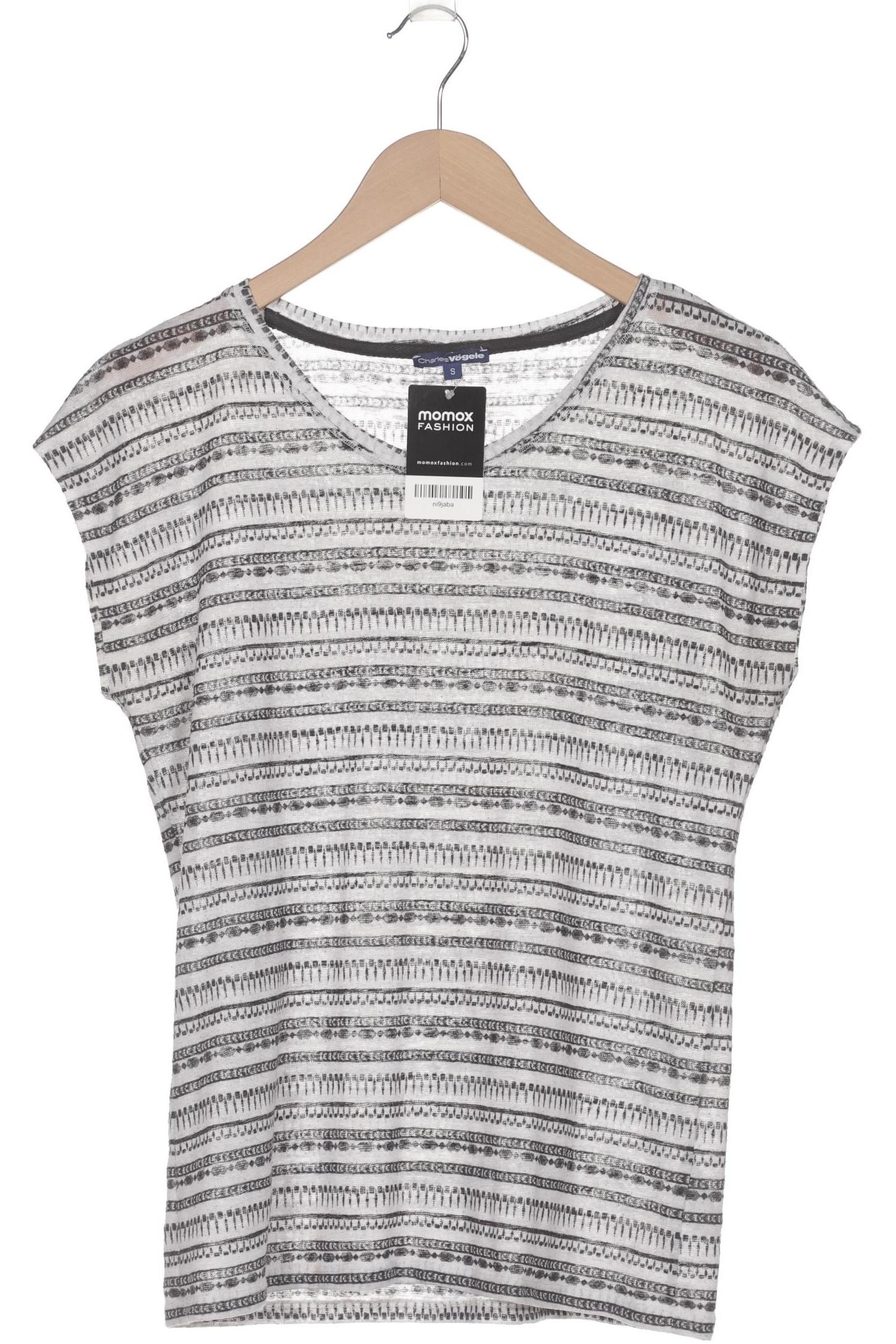 

Charles Vögele Damen T-Shirt, grau, Gr. 36