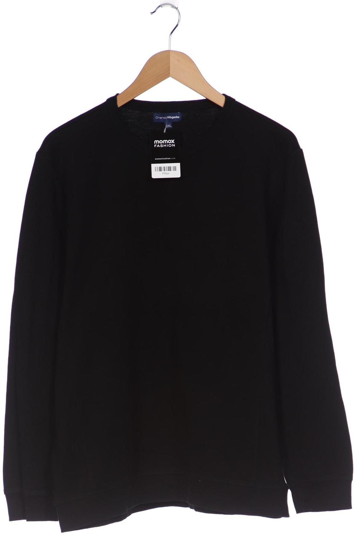 

Charles Vögele Herren Sweatshirt, schwarz, Gr. 56