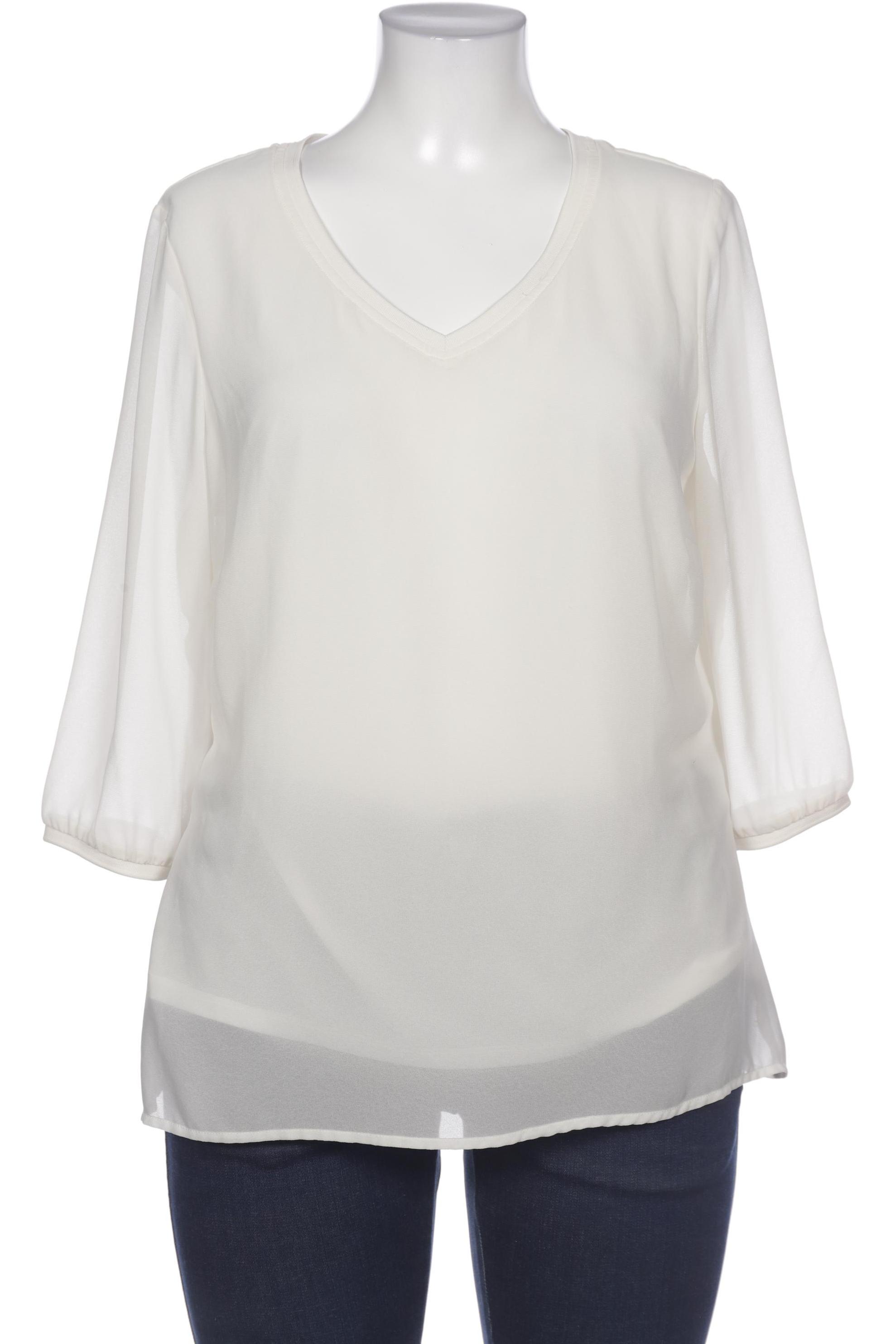 

Charles Vögele Damen Bluse, cremeweiß, Gr. 44