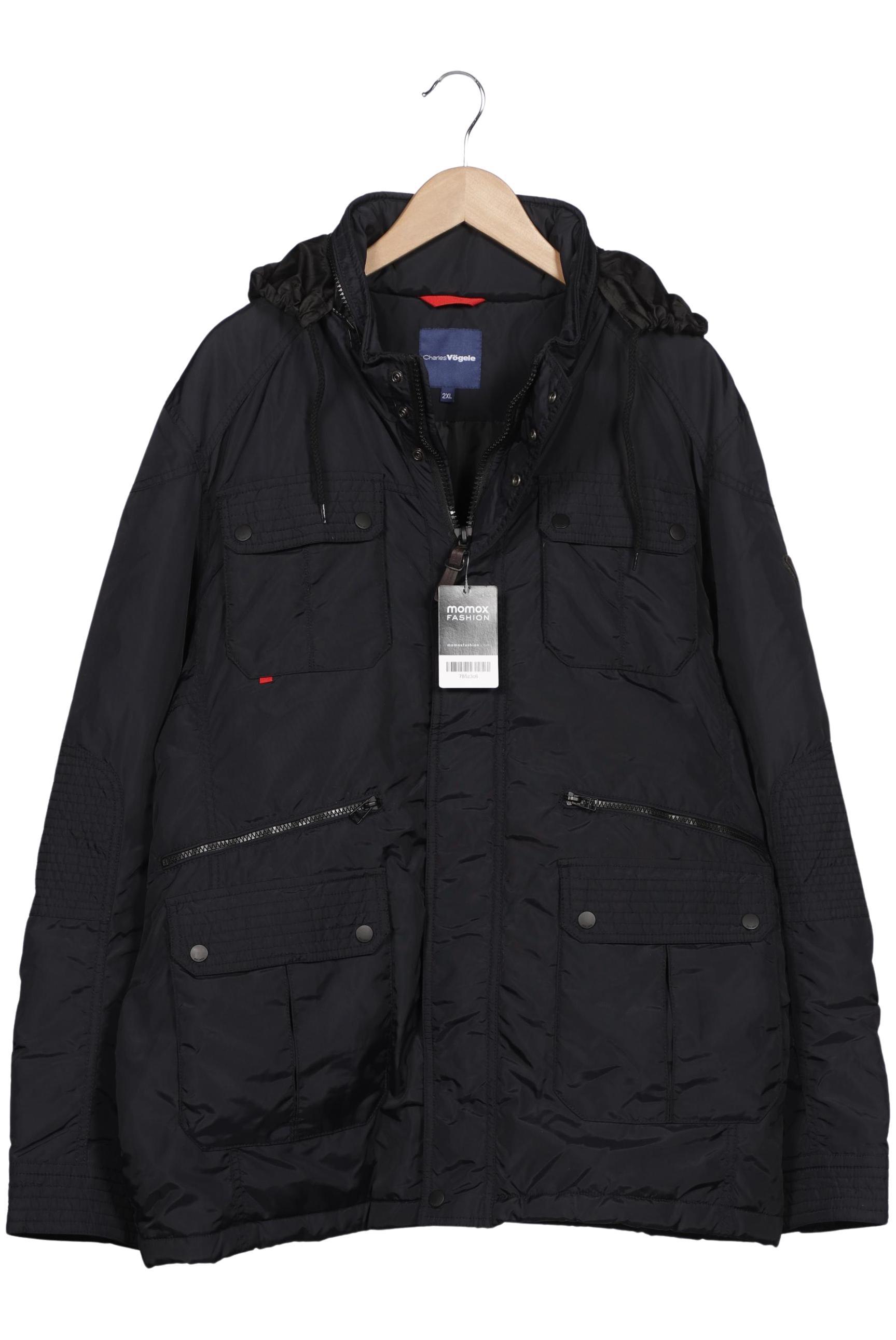 

Charles Vögele Herren Jacke, schwarz, Gr. 56