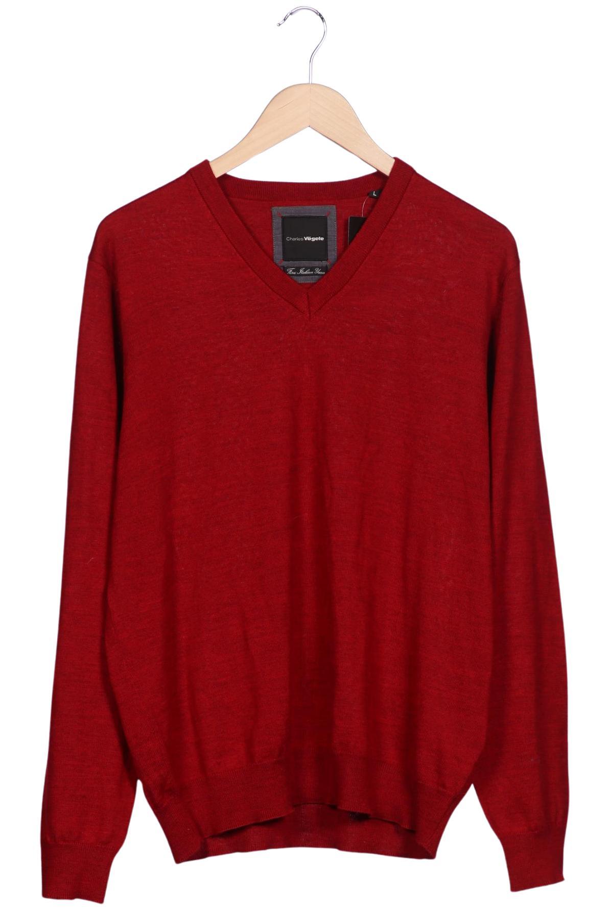 Thumbnail - Charles Vögele Herren Pullover, rot, Gr. 52