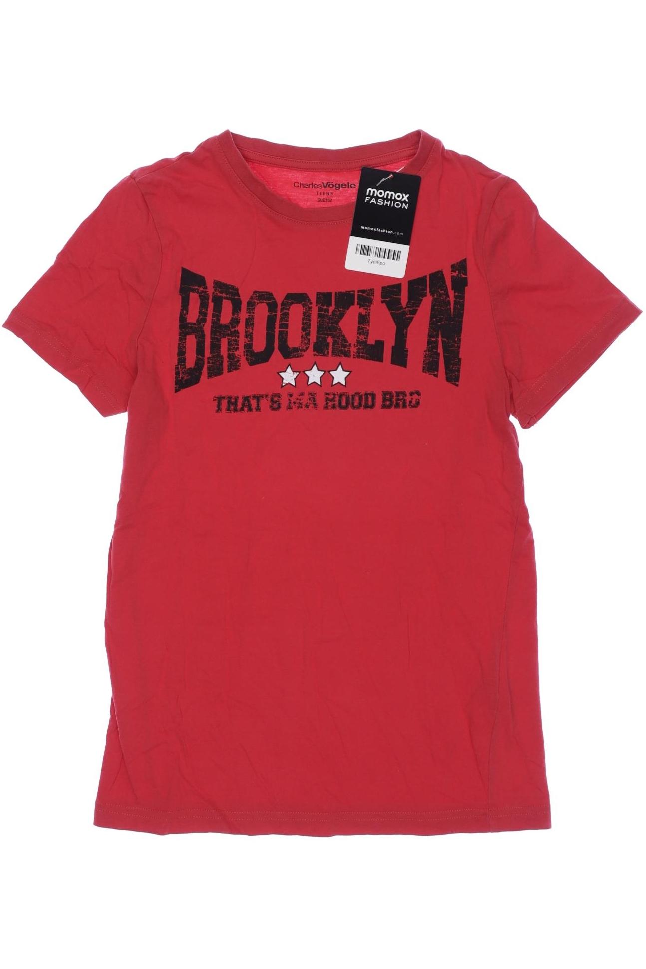 

Charles Vögele Herren T-Shirt, rot, Gr. 152