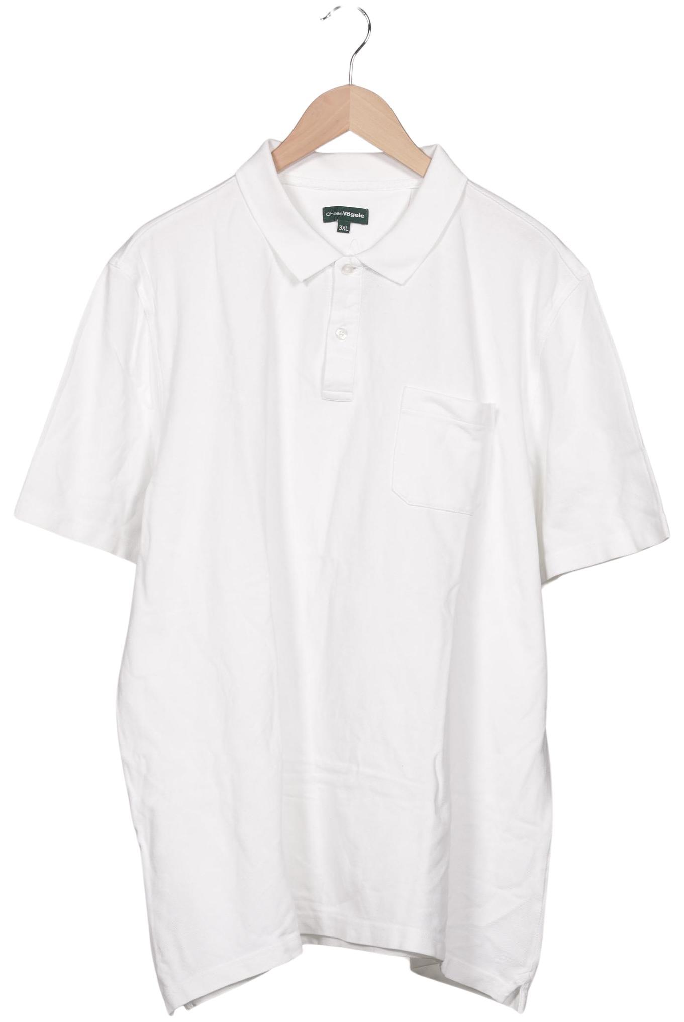 

Charles Vögele Herren Poloshirt, weiß, Gr. 58
