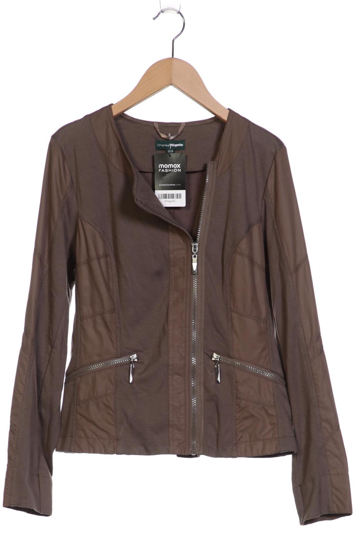 

Charles Vögele Damen Jacke, braun, Gr. 38