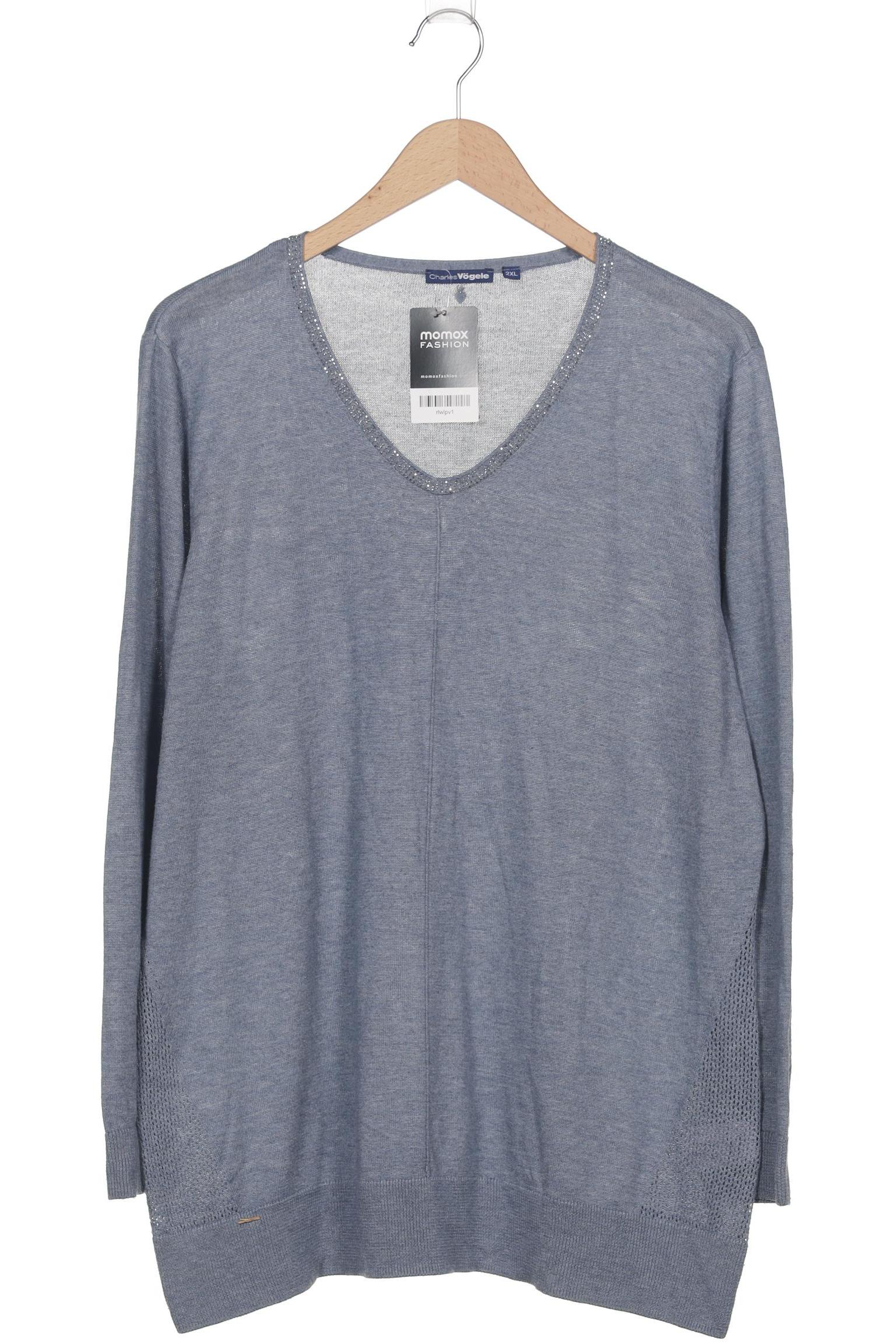 

Charles Vögele Damen Pullover, blau, Gr. 46