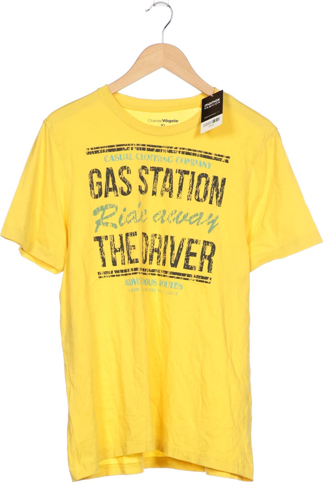 

Charles Vögele Herren T-Shirt, gelb, Gr. 54