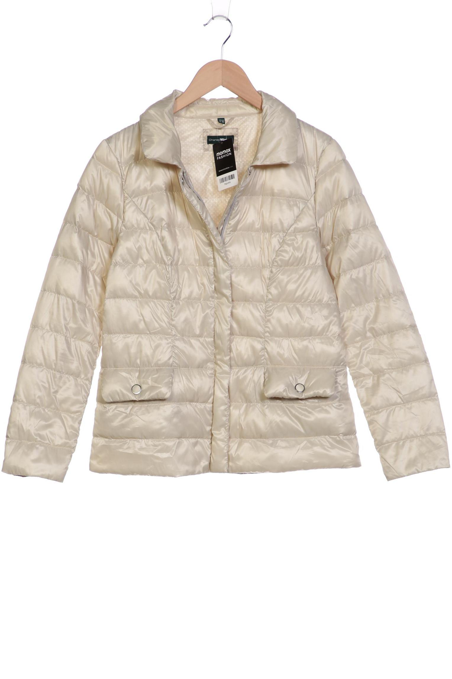 

Charles Vögele Damen Jacke, cremeweiß, Gr. 38