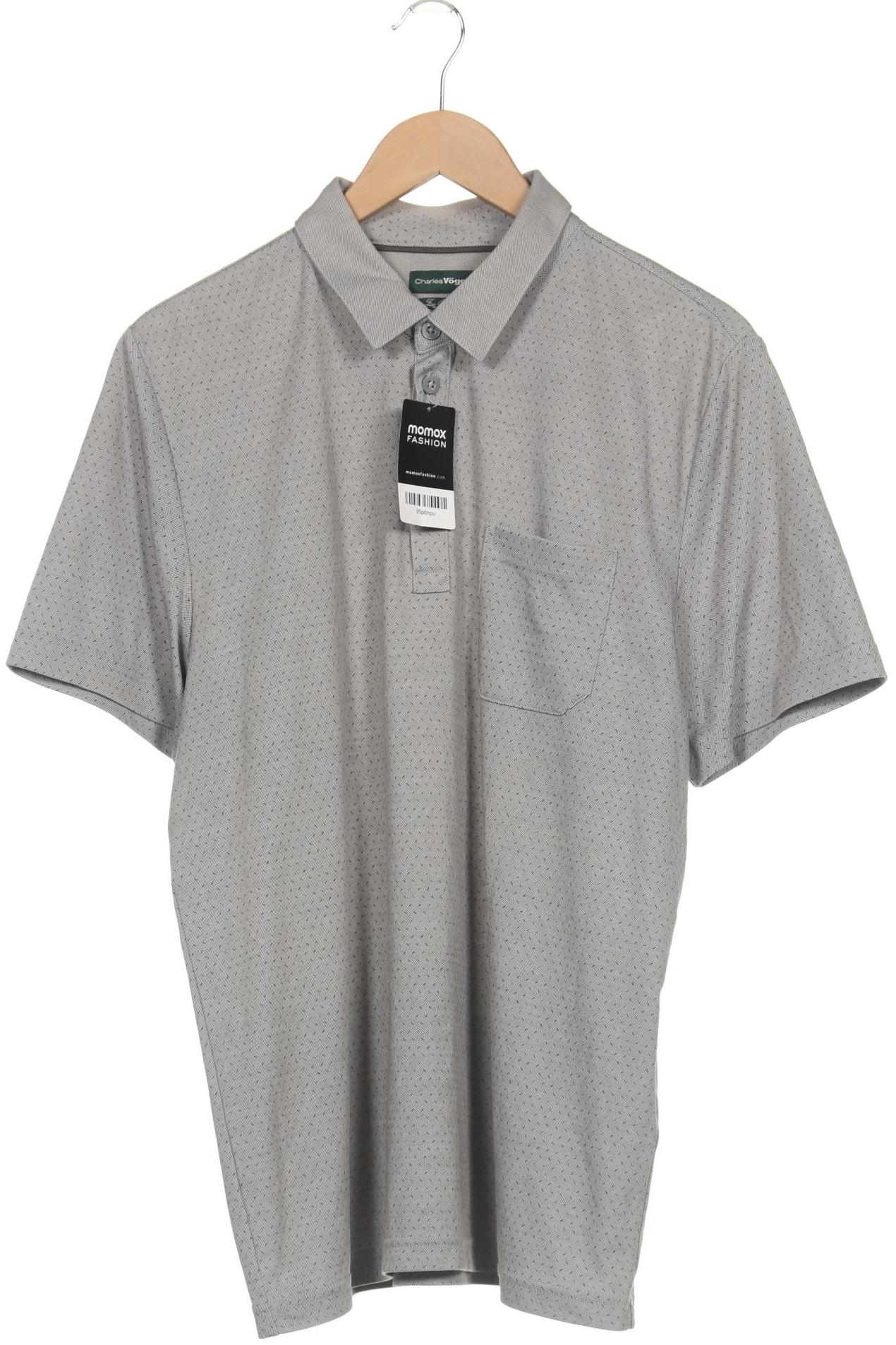 

Charles Vögele Herren Poloshirt, grau, Gr. 52