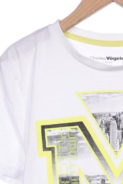 Thumbnail - Charles Vögele Jungen T-Shirt, weiß, Gr. 176