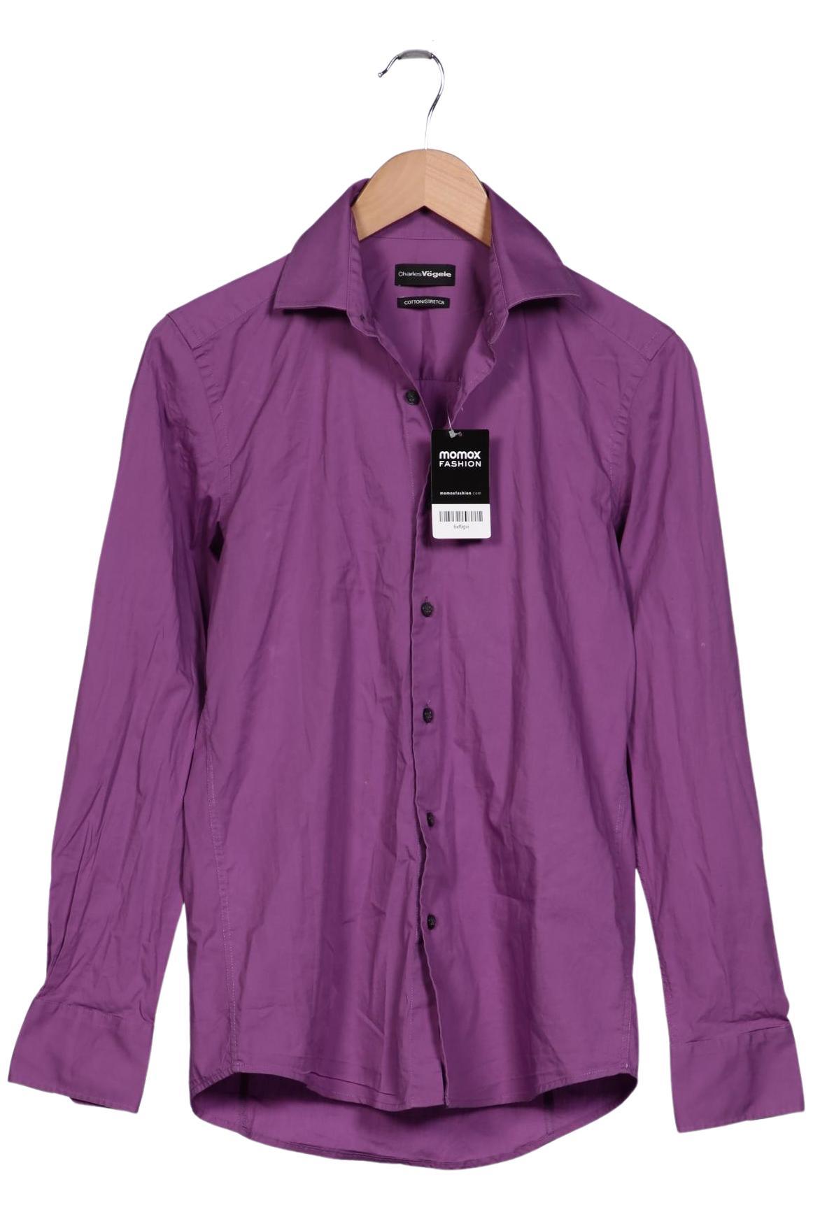

Charles Vögele Herren Hemd, flieder, Gr. 44