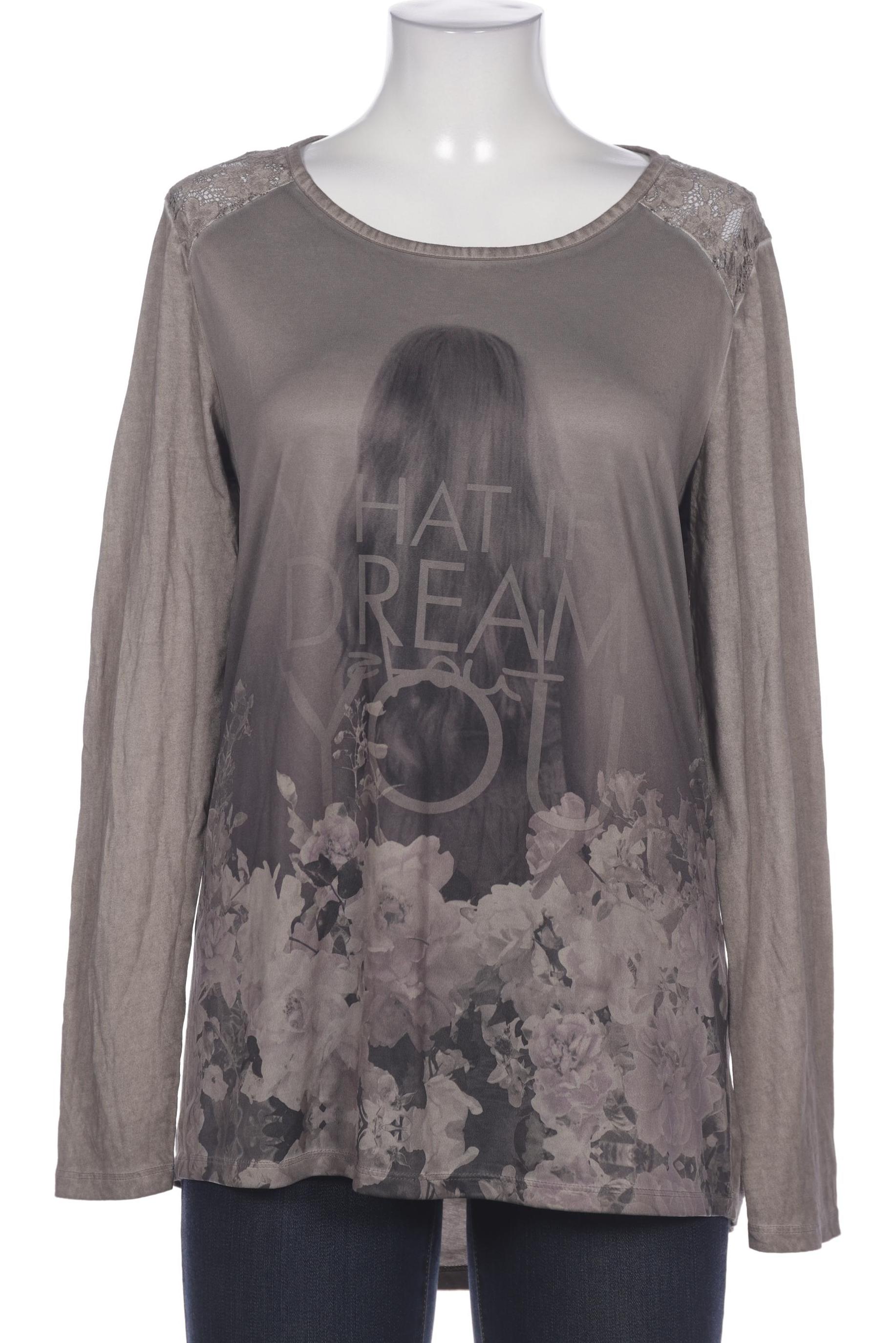 

Charles Vögele Damen Langarmshirt, braun, Gr. 38