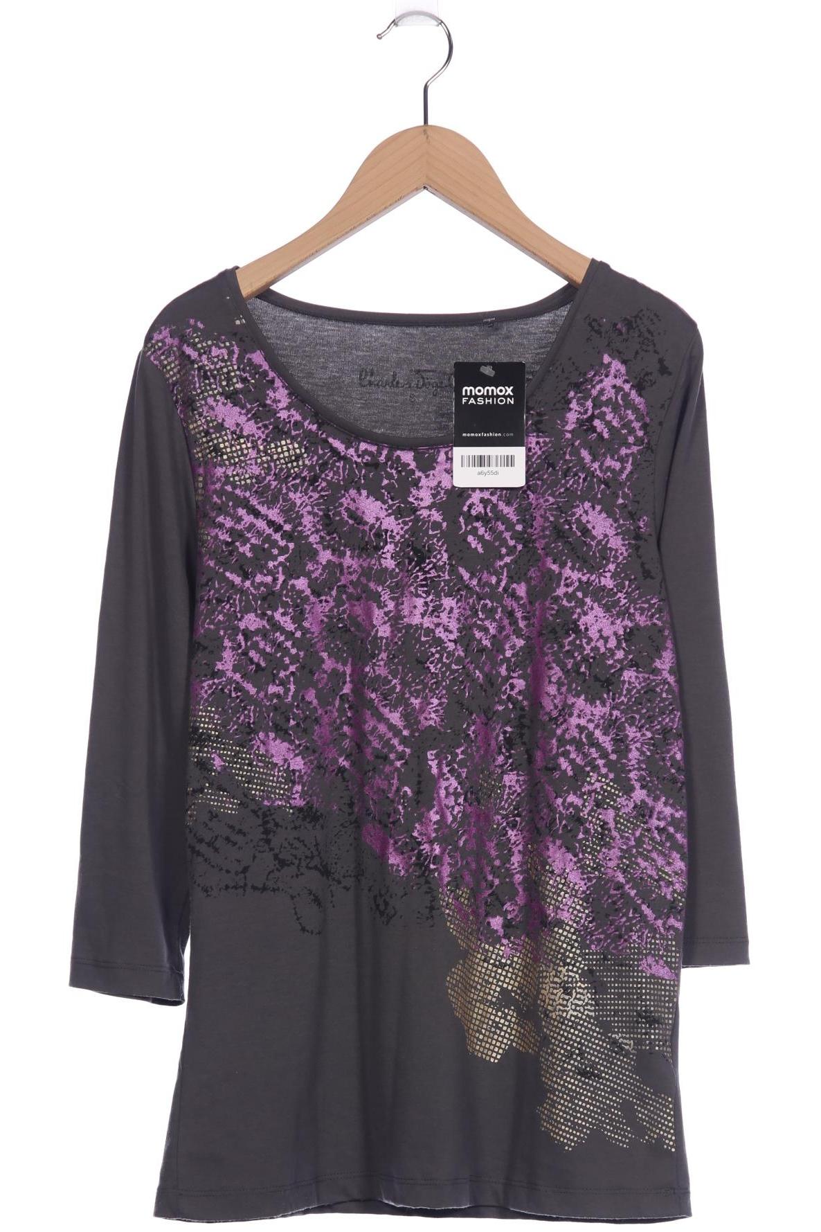 Thumbnail - Charles Vögele Damen Langarmshirt, grau, Gr. 36