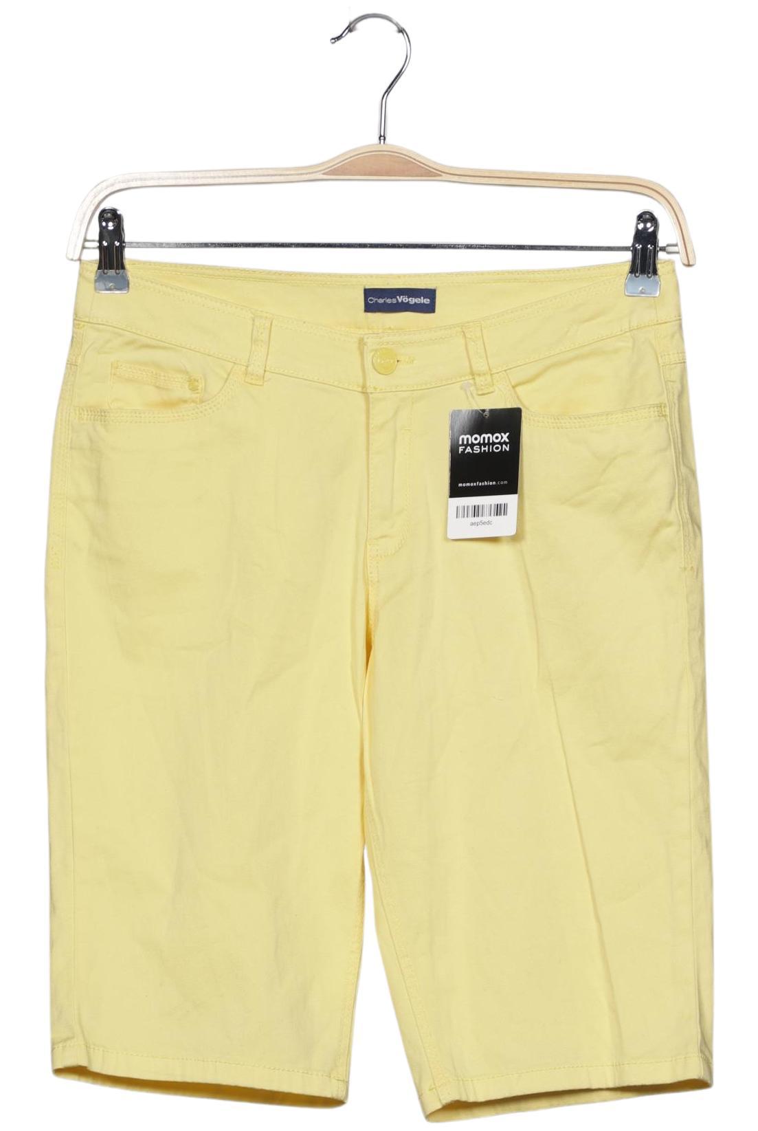 

Charles Vögele Damen Shorts, gelb, Gr. 38
