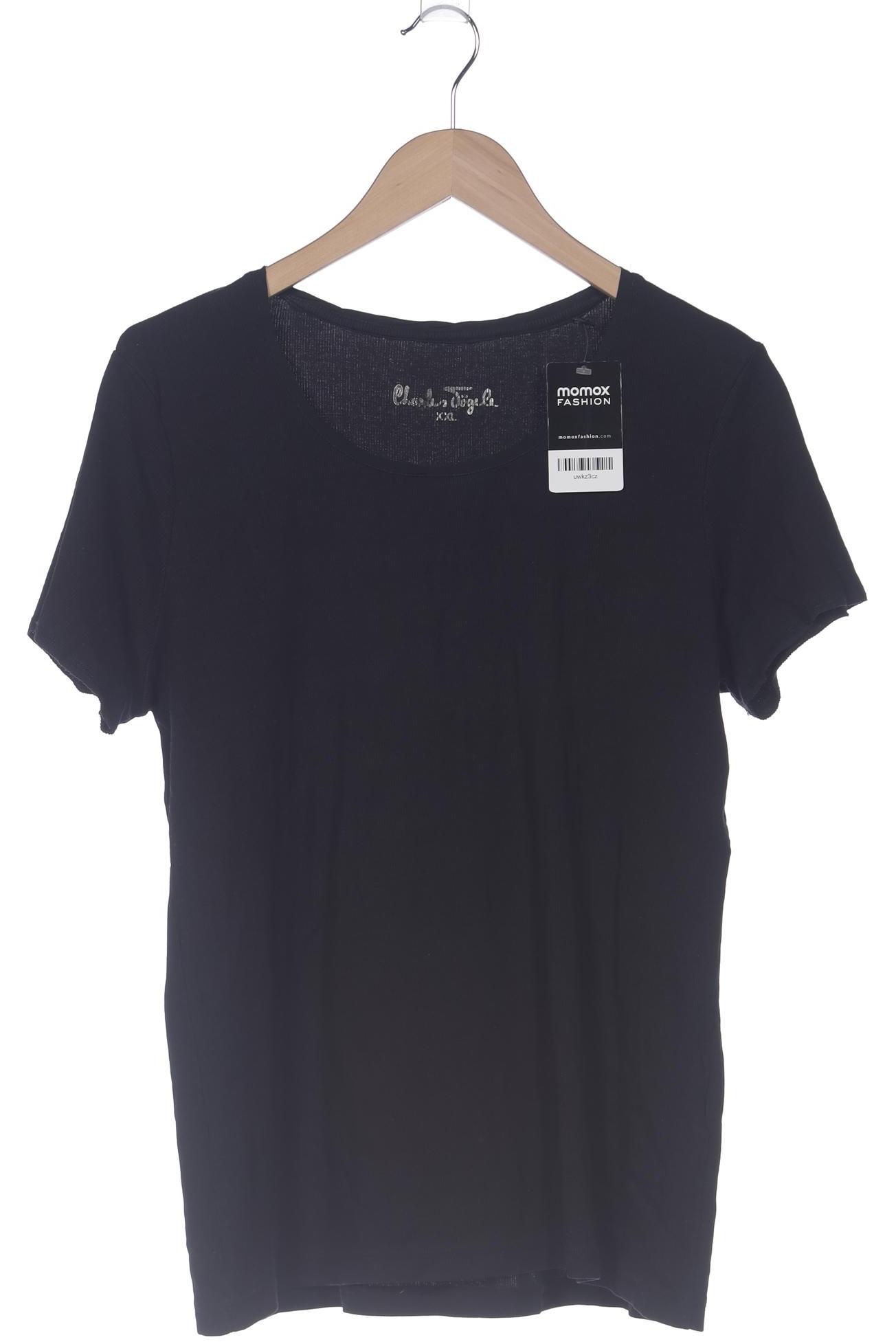 

Charles Vögele Damen T-Shirt, schwarz, Gr. 46