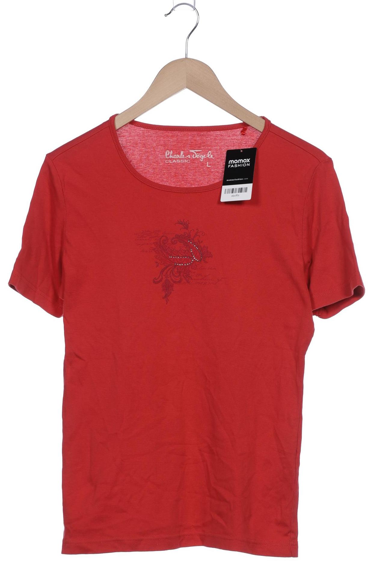 

Charles Vögele Damen T-Shirt, rot, Gr. 42