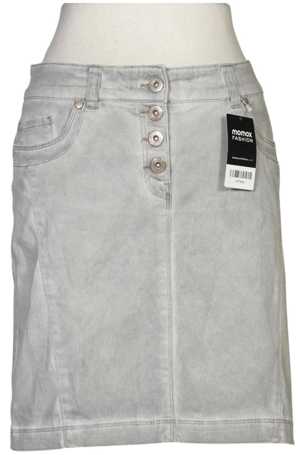 

Charles Vögele Damen Rock, grau, Gr. 31