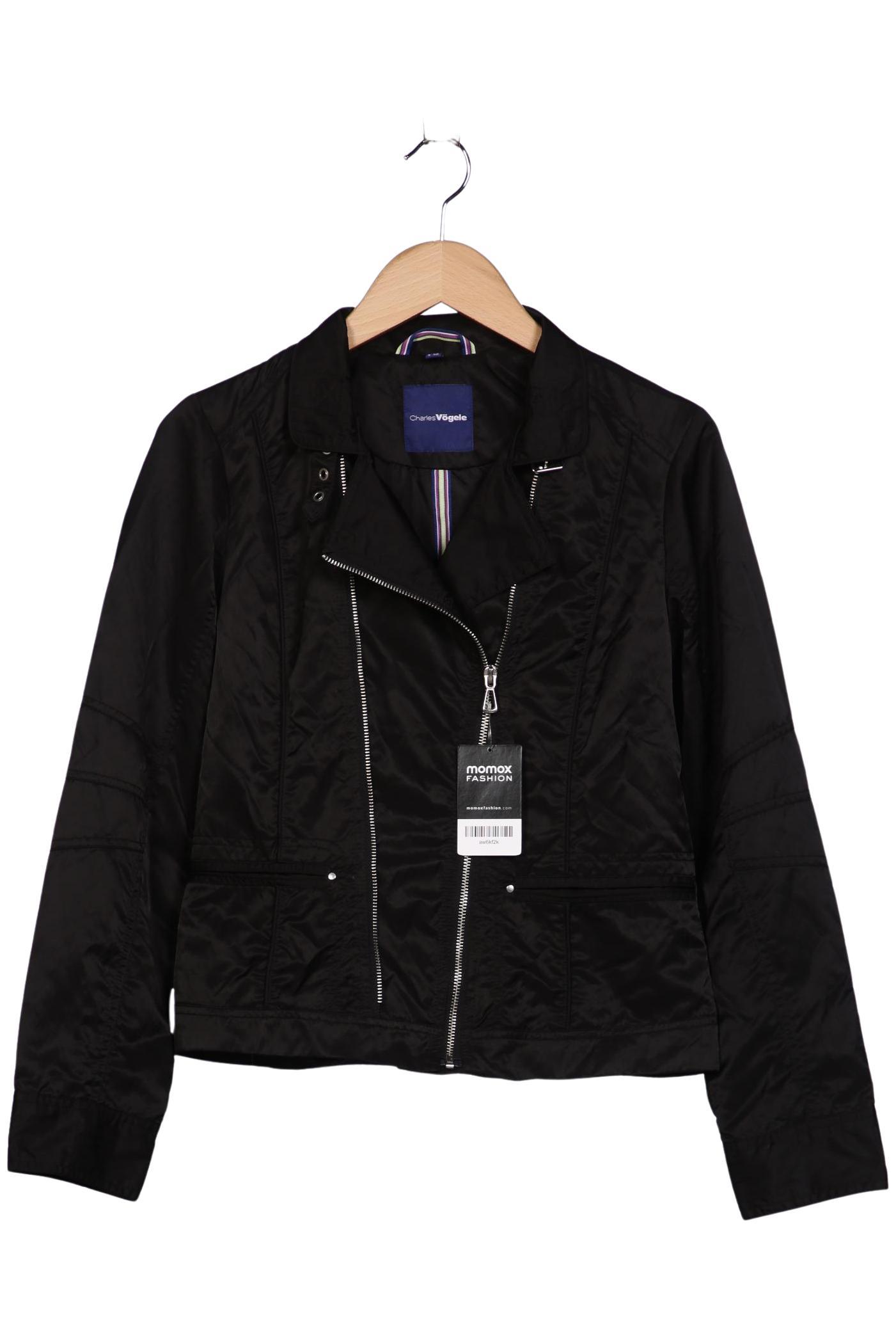 

Charles Vögele Damen Jacke, schwarz, Gr. 38