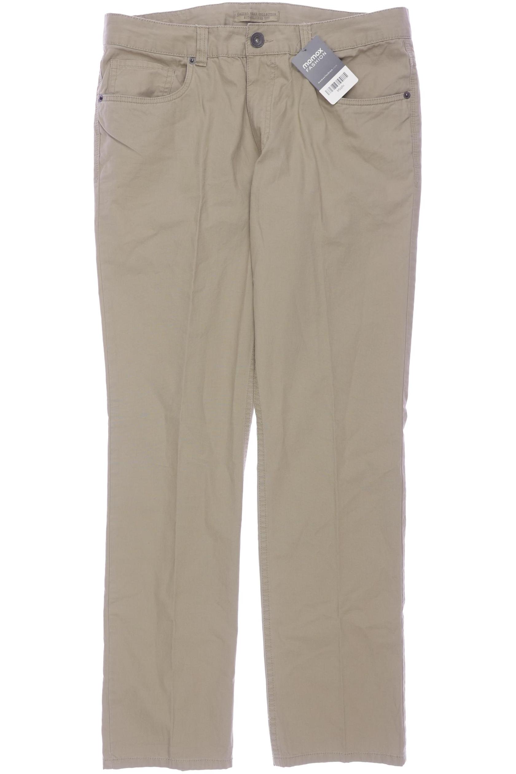 

Charles Vögele Herren Stoffhose, beige, Gr. 34