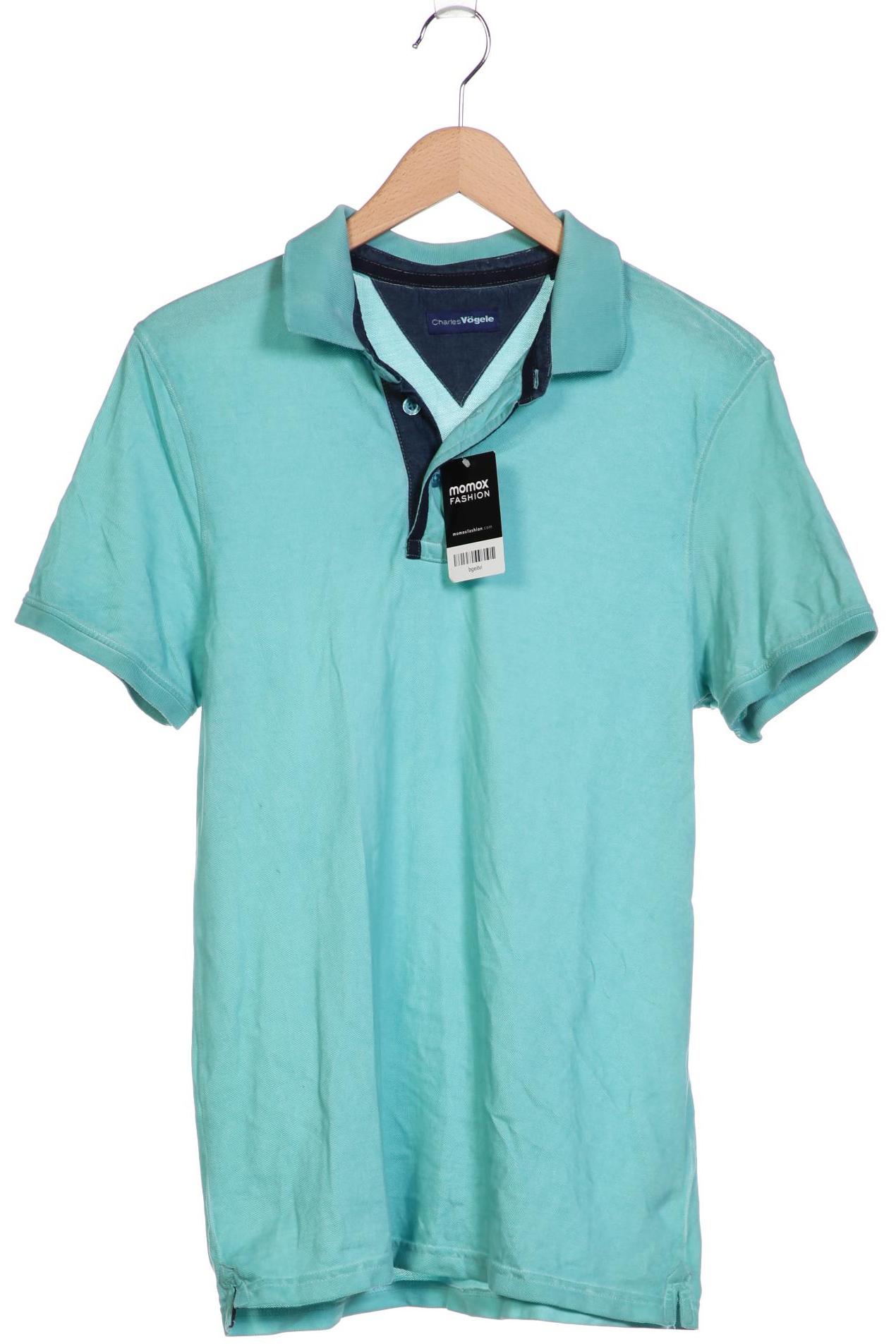 

Charles Vögele Herren Poloshirt, türkis, Gr. 46