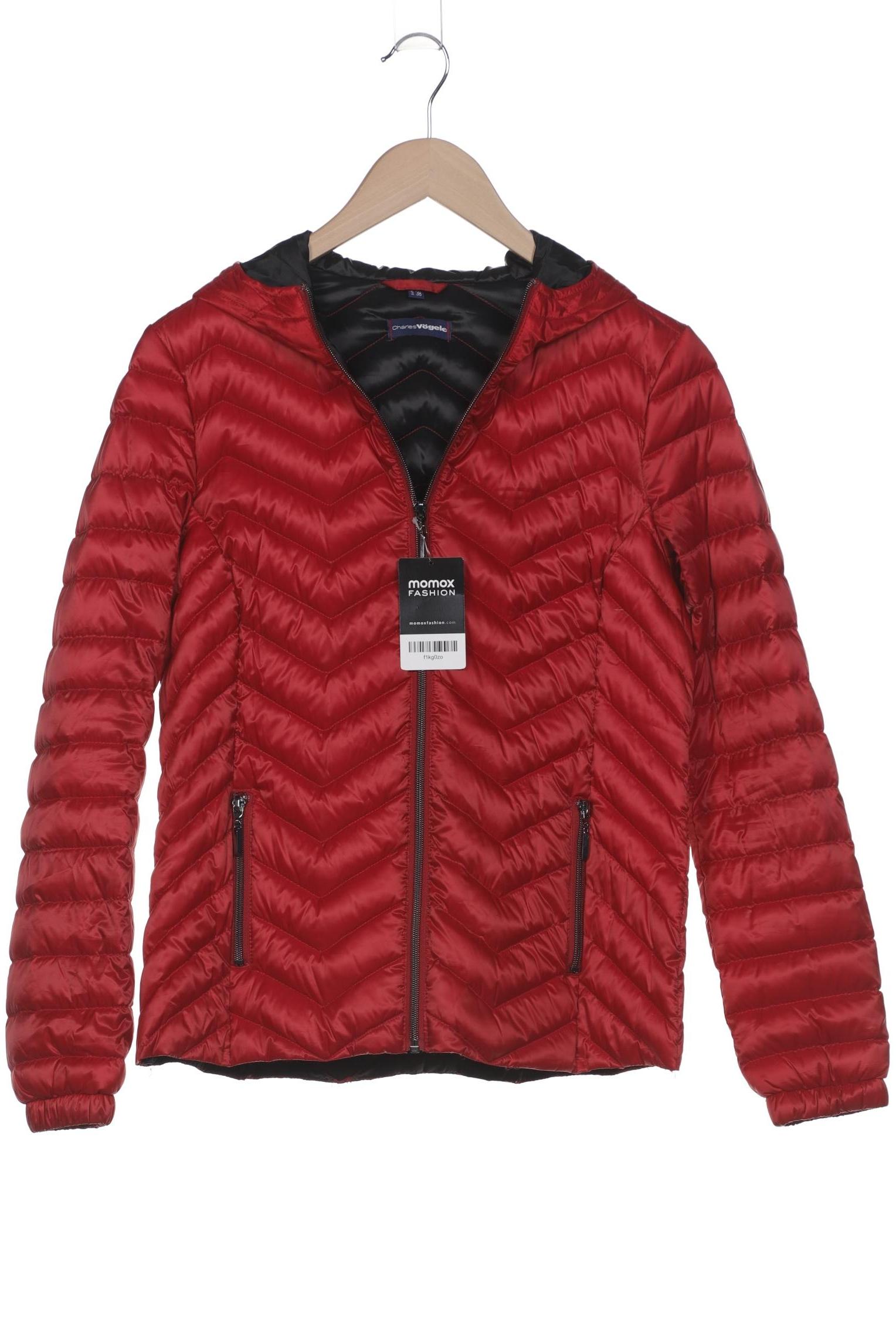 

Charles Vögele Damen Jacke, rot, Gr. 38