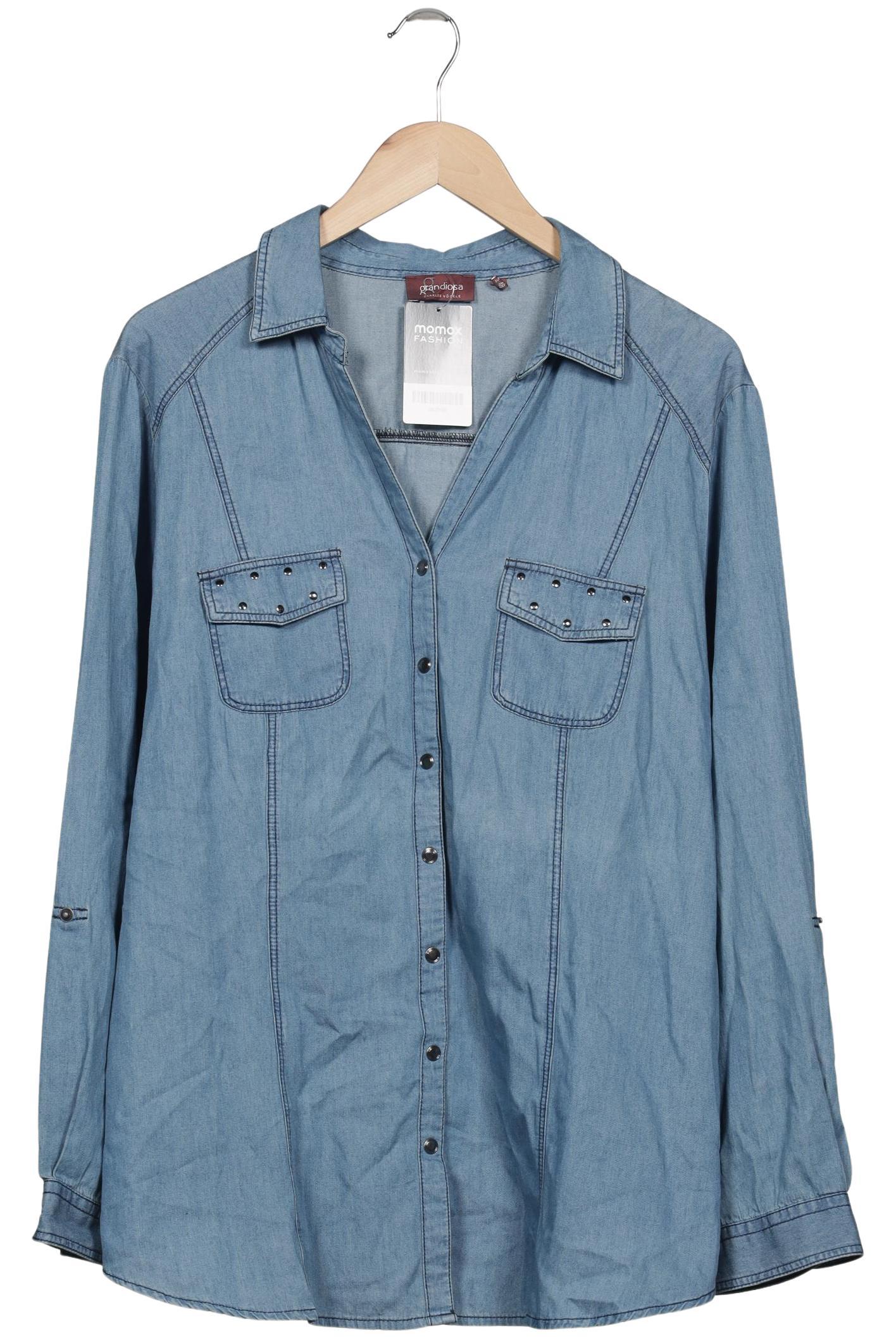 

Charles Vögele Damen Bluse, blau, Gr. 48