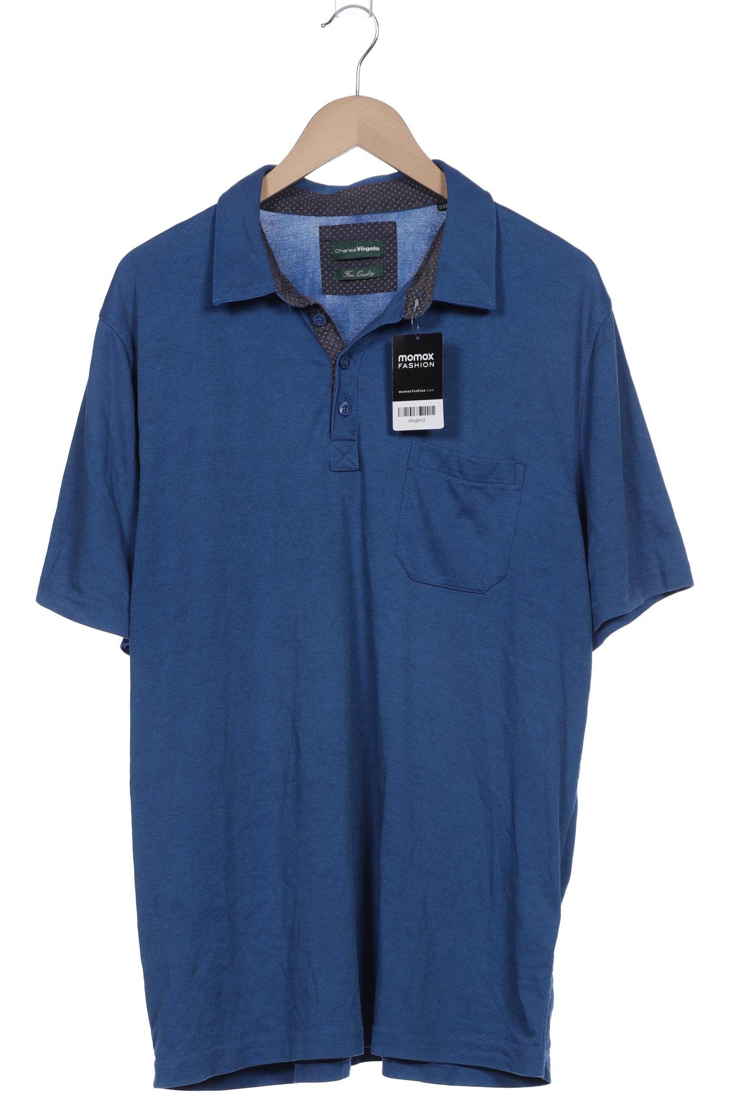 

Charles Vögele Herren Poloshirt, blau, Gr. 56