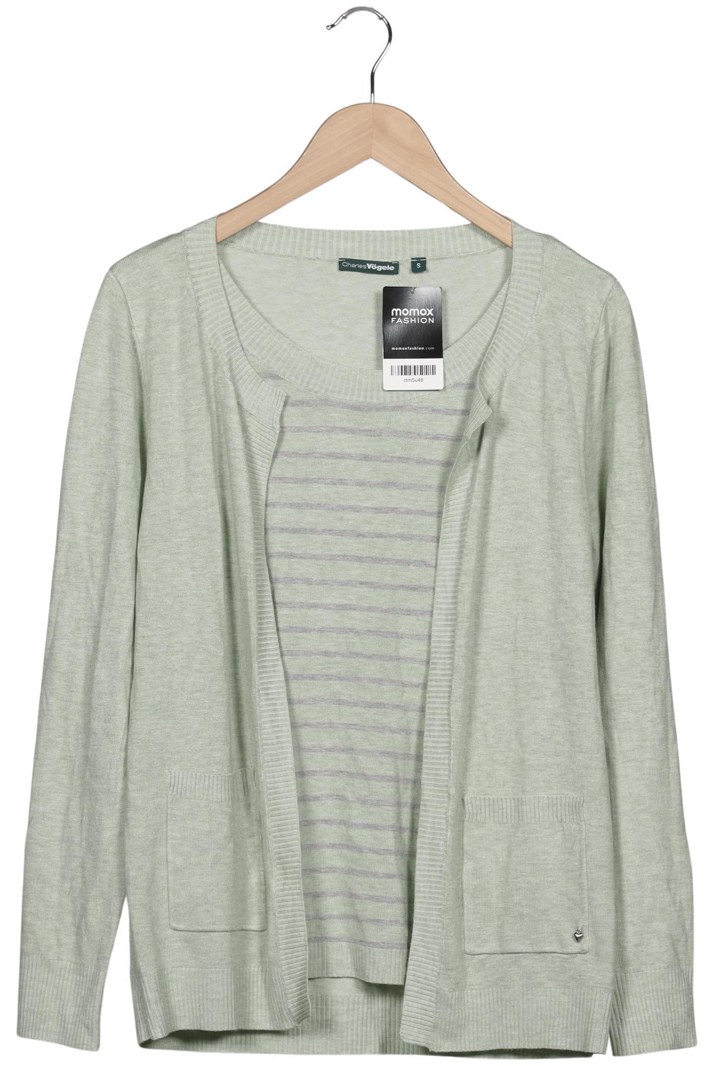 

Charles Vögele Damen Strickjacke, hellgrün, Gr. 36