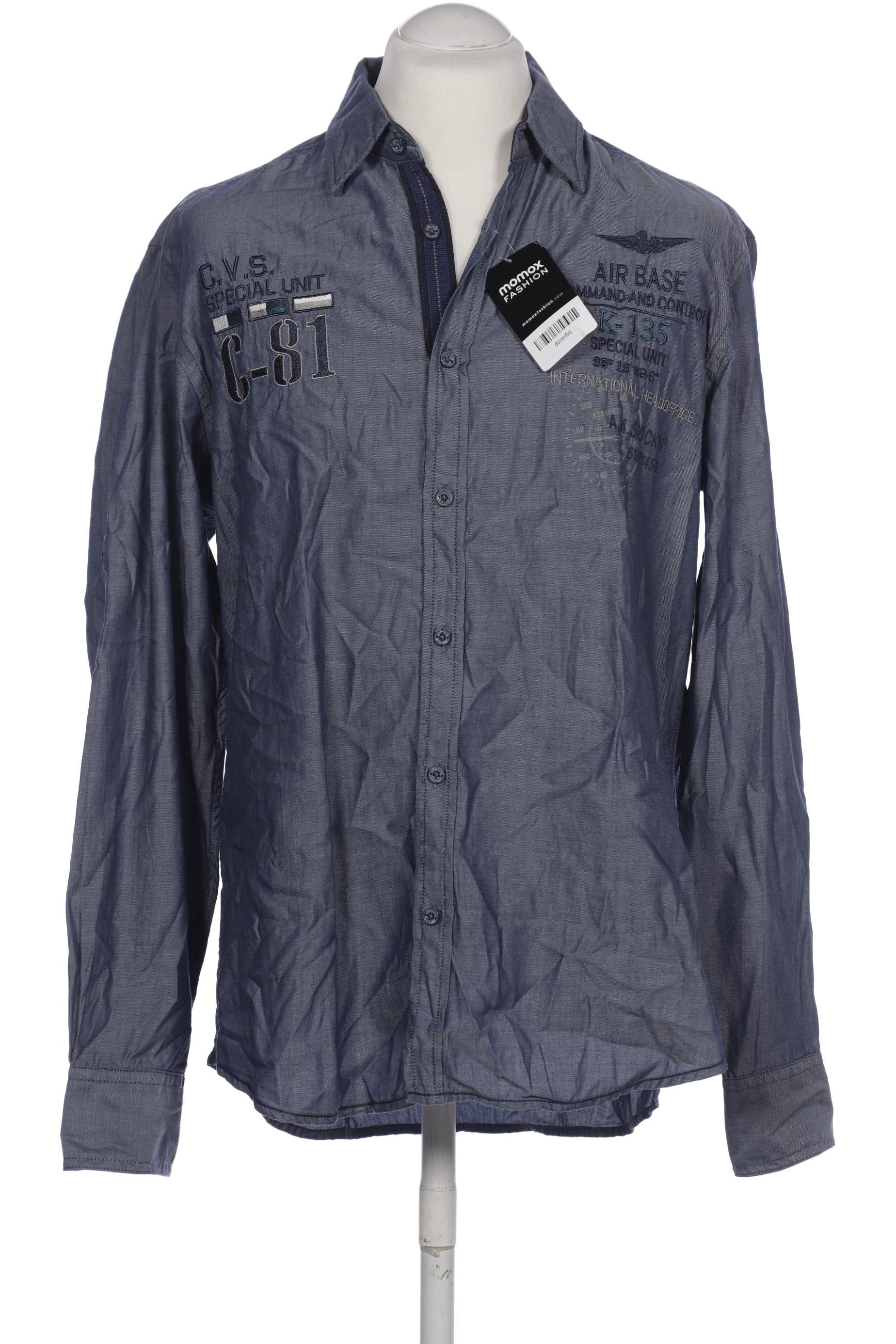 

Charles Vögele Herren Hemd, marineblau, Gr. 52