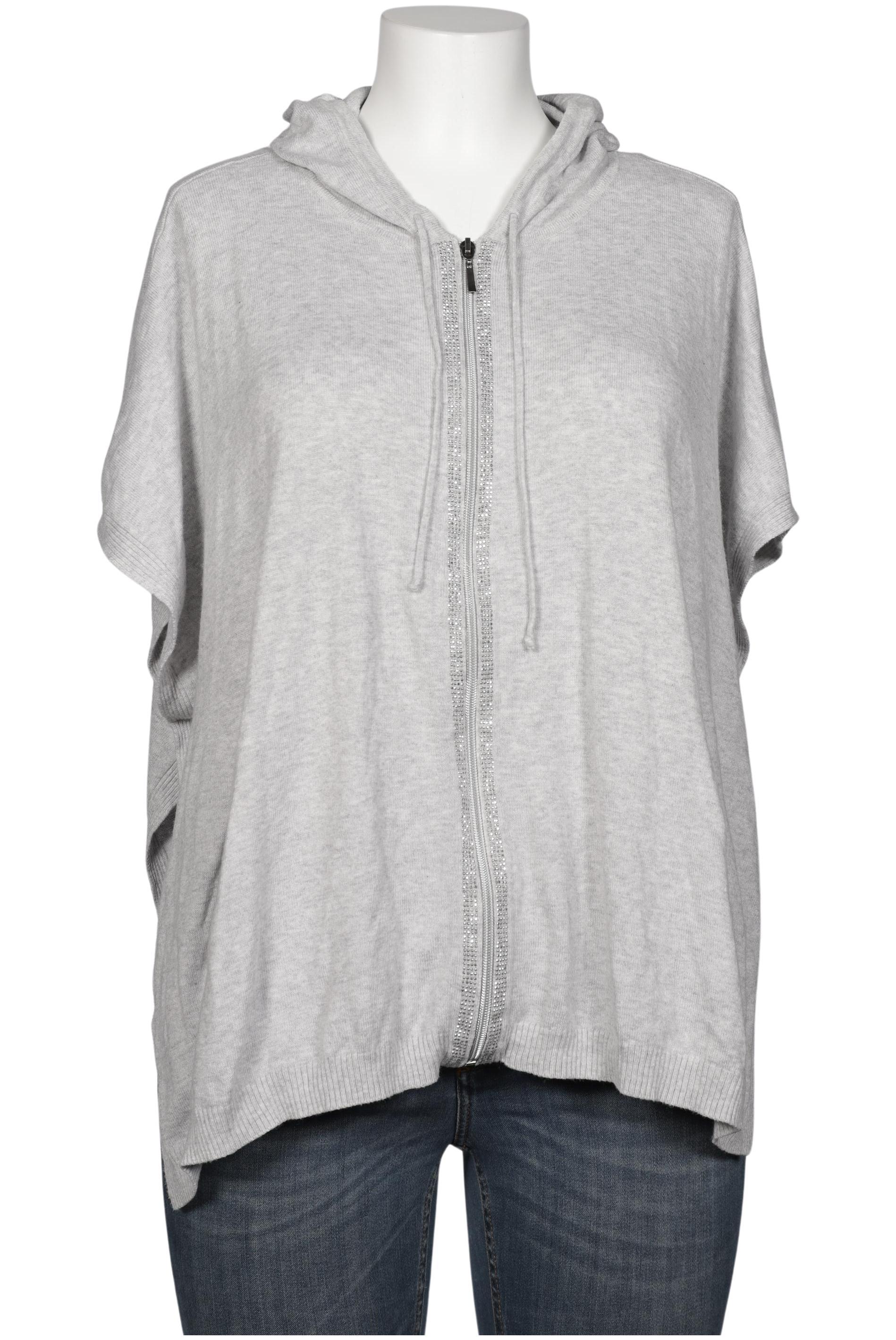 

Charles Vögele Damen Kapuzenpullover, grau, Gr. 42