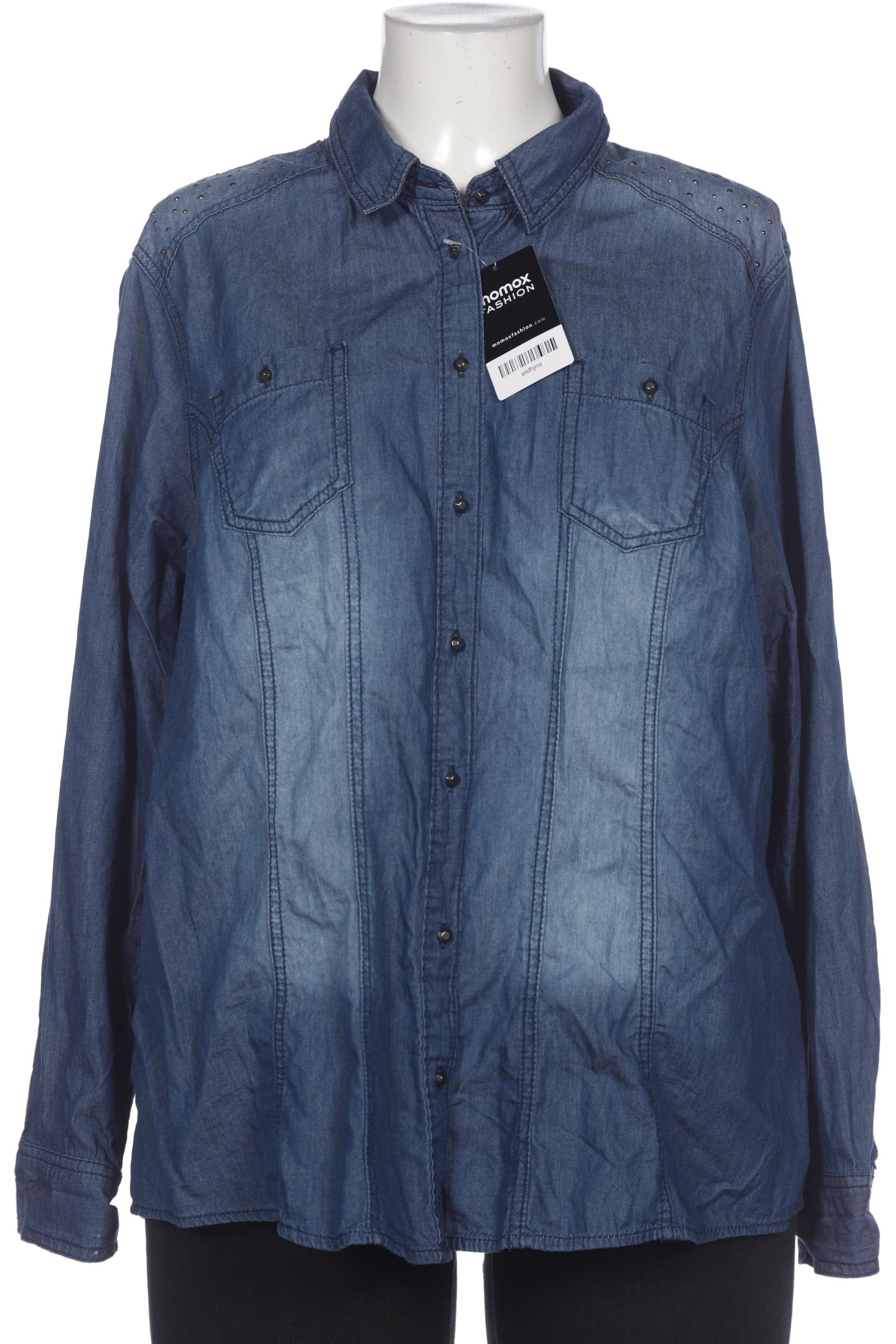 

Charles Vögele Damen Bluse, marineblau, Gr. 50
