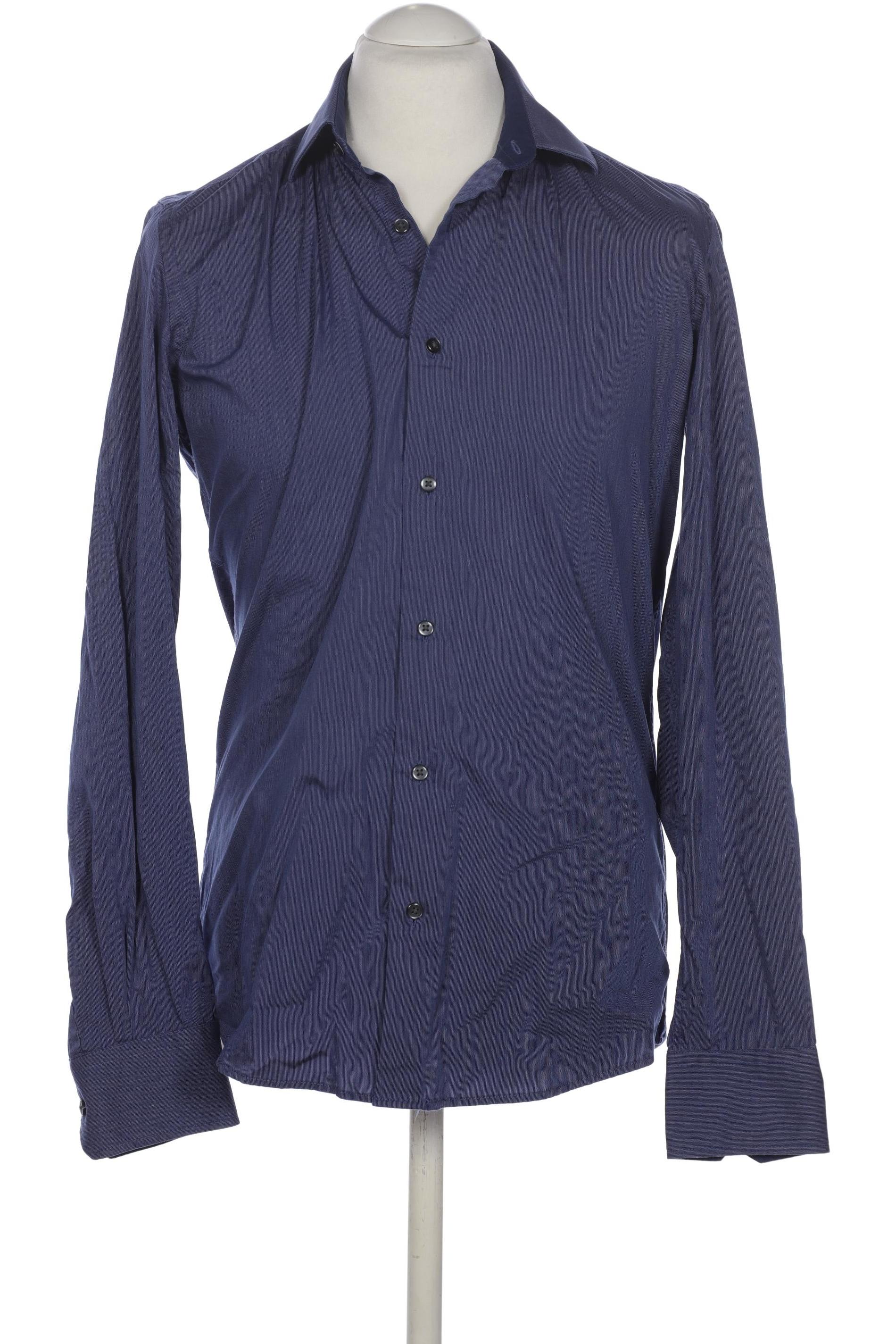 

Charles Vögele Herren Hemd, blau, Gr. 48